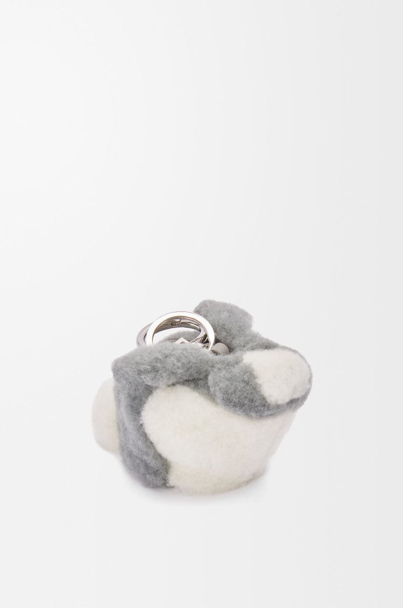 Loewe o1in1g0526 Size: OS / Bunny Coin Purse Charm in Shearling Size ONE SIZE - 2 Thumbnail