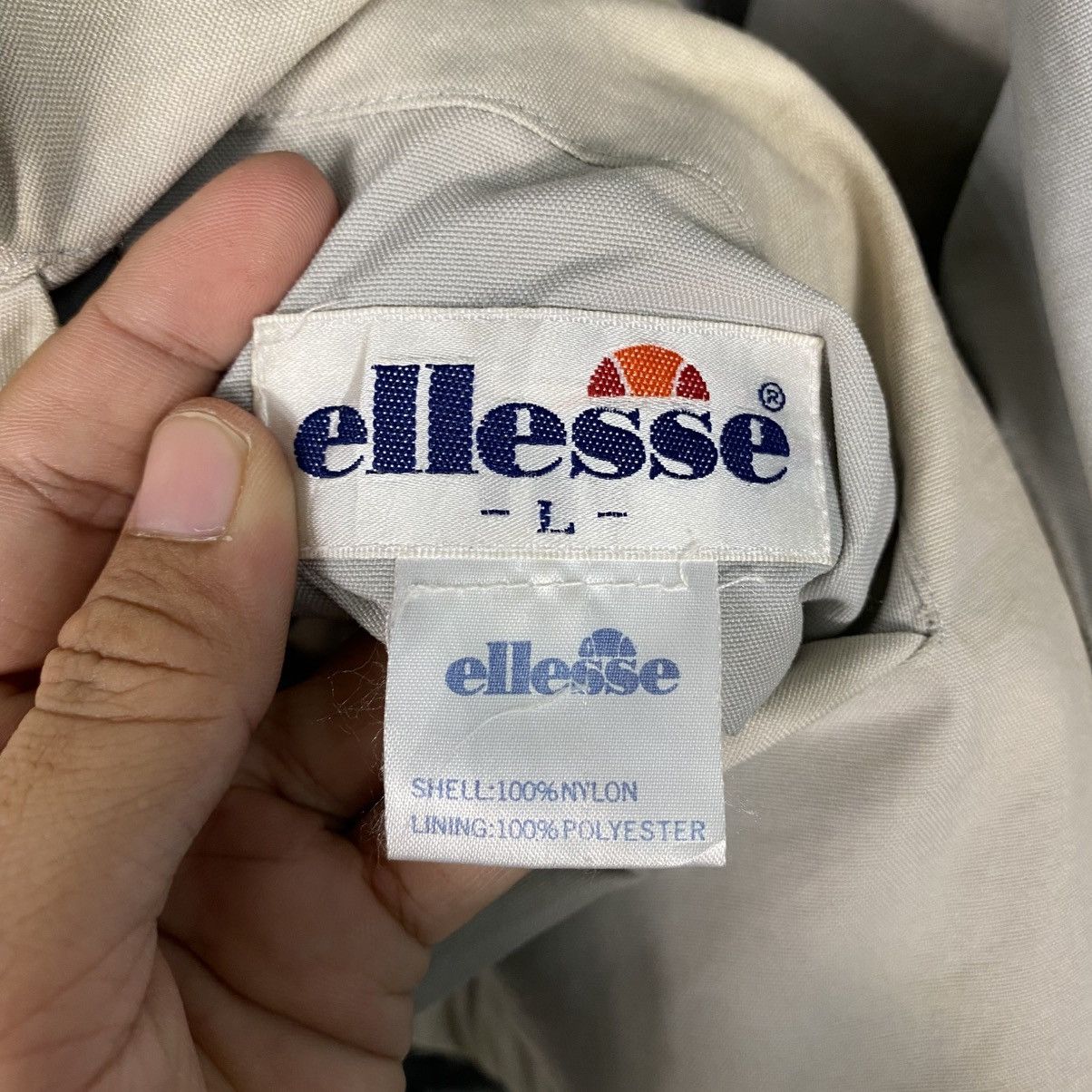 Japanese Brand Vintage Reversible Bomber Jacket Ellesse Sun Faded Design Size US L / EU 52-54 / 3 - 21 Thumbnail