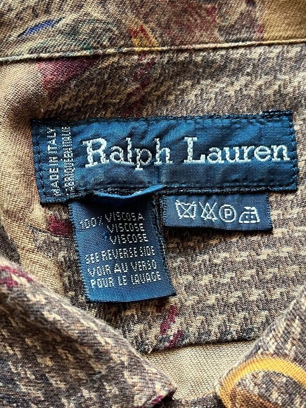 Polo Ralph Lauren Polo Ralph Lauren Sz 10 Duck Shirt Viscose Vintage 90s Size M / US 6-8 / IT 42-44 - 4 Thumbnail