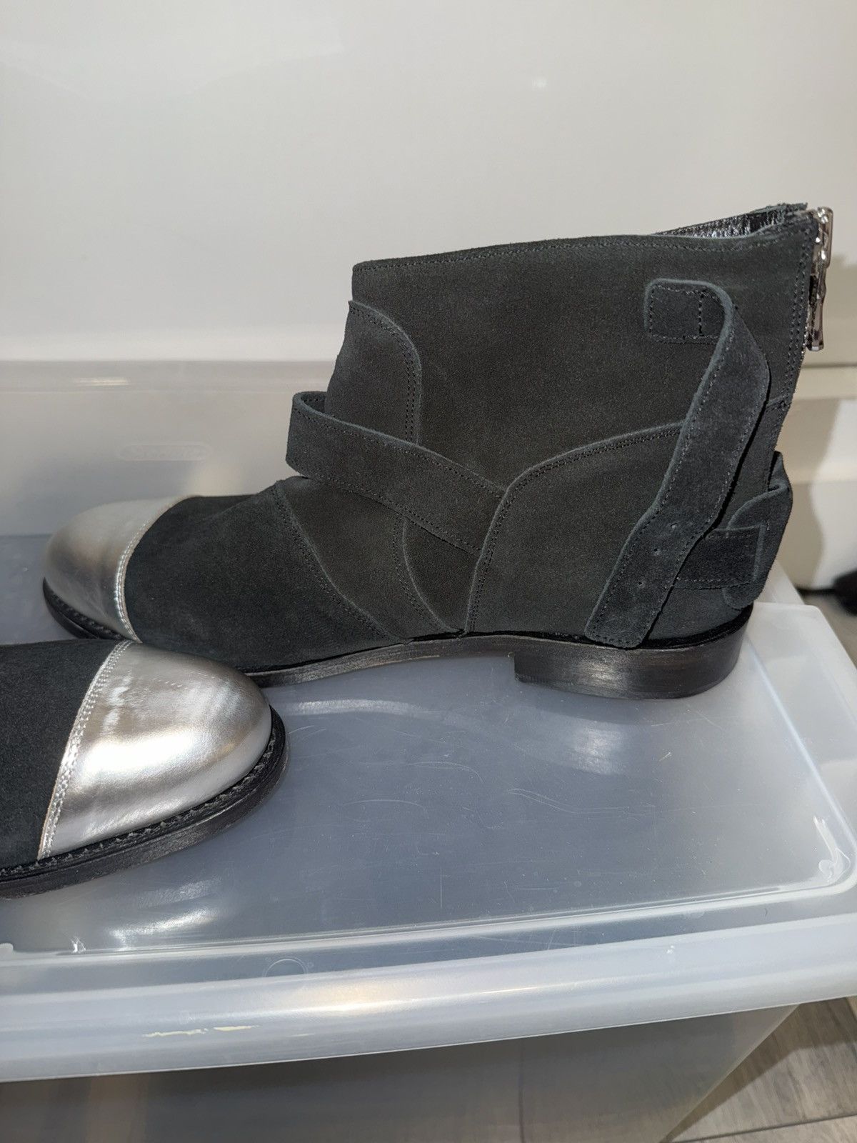Pierre Balmain Balmain / H&m bookts Size US 11 / EU 44 - 3 Thumbnail