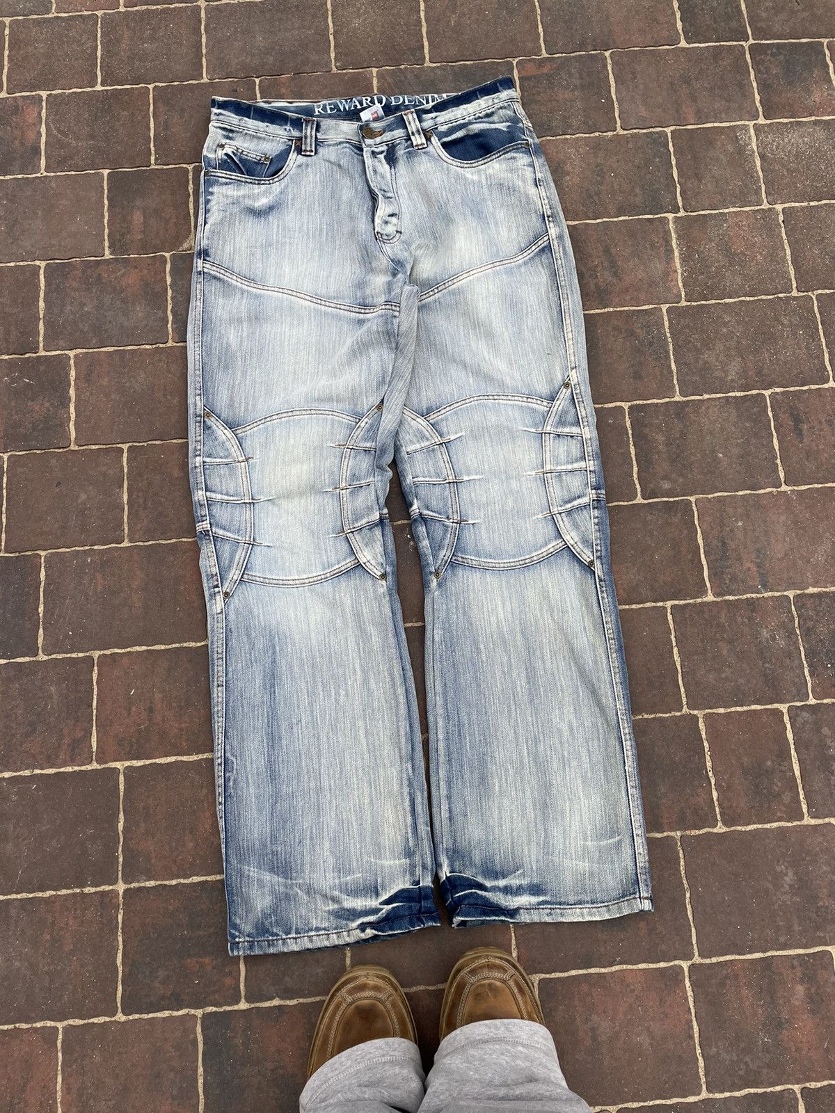 Vintage Vintage Y2K Reward Denim Japanese Faded Pants Jeans Size US 36 / EU 52 - 1 Thumbnail