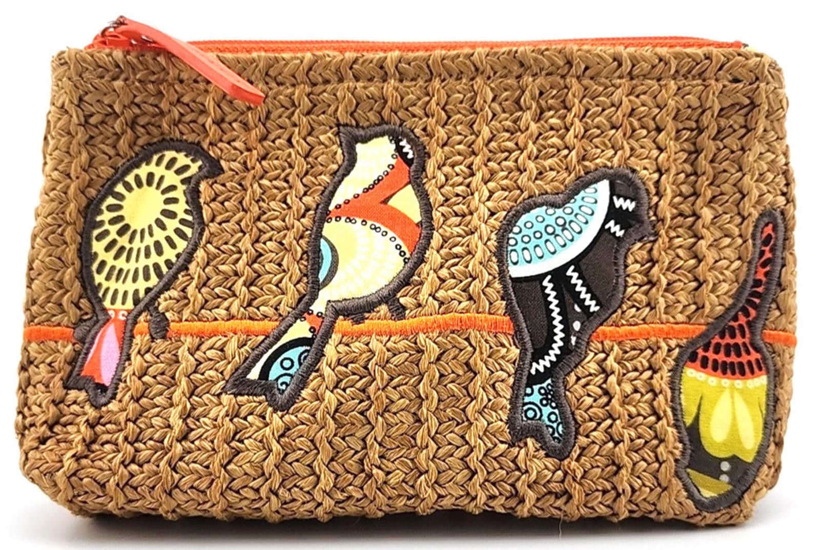 Other Vera Bradley Birds On A Wire Straw Cosmetic Bag Size ONE SIZE - 1 Thumbnail