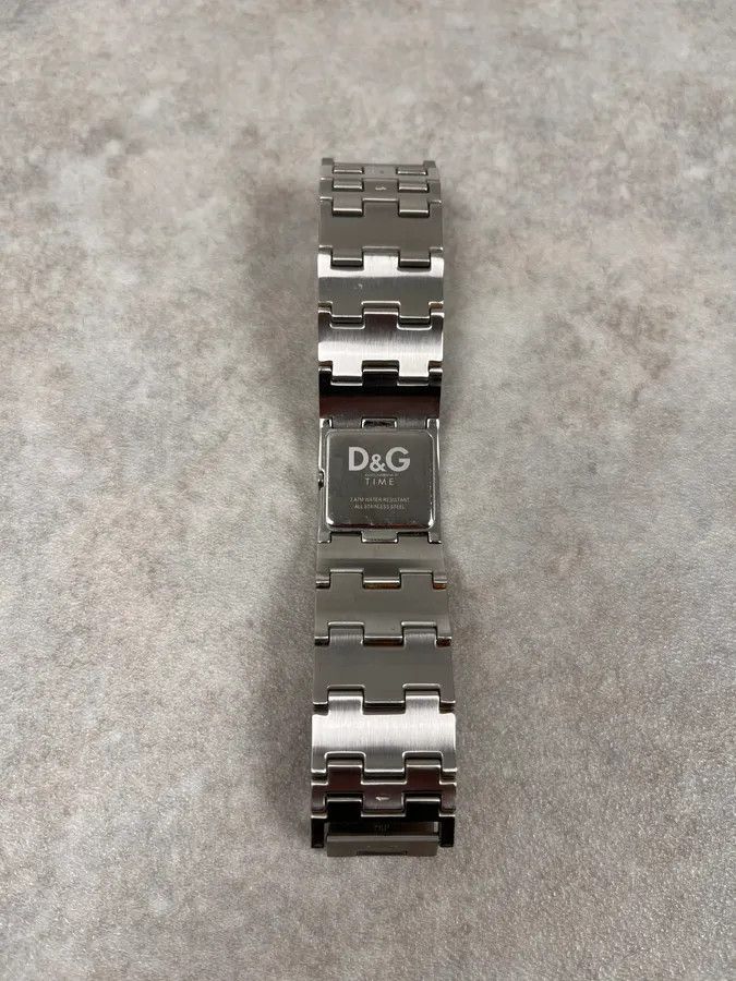 Dolce & Gabbana 2000s Dolce & Gabbana Metal Golden & Silver Old School Watch Size ONE SIZE - 7 Thumbnail