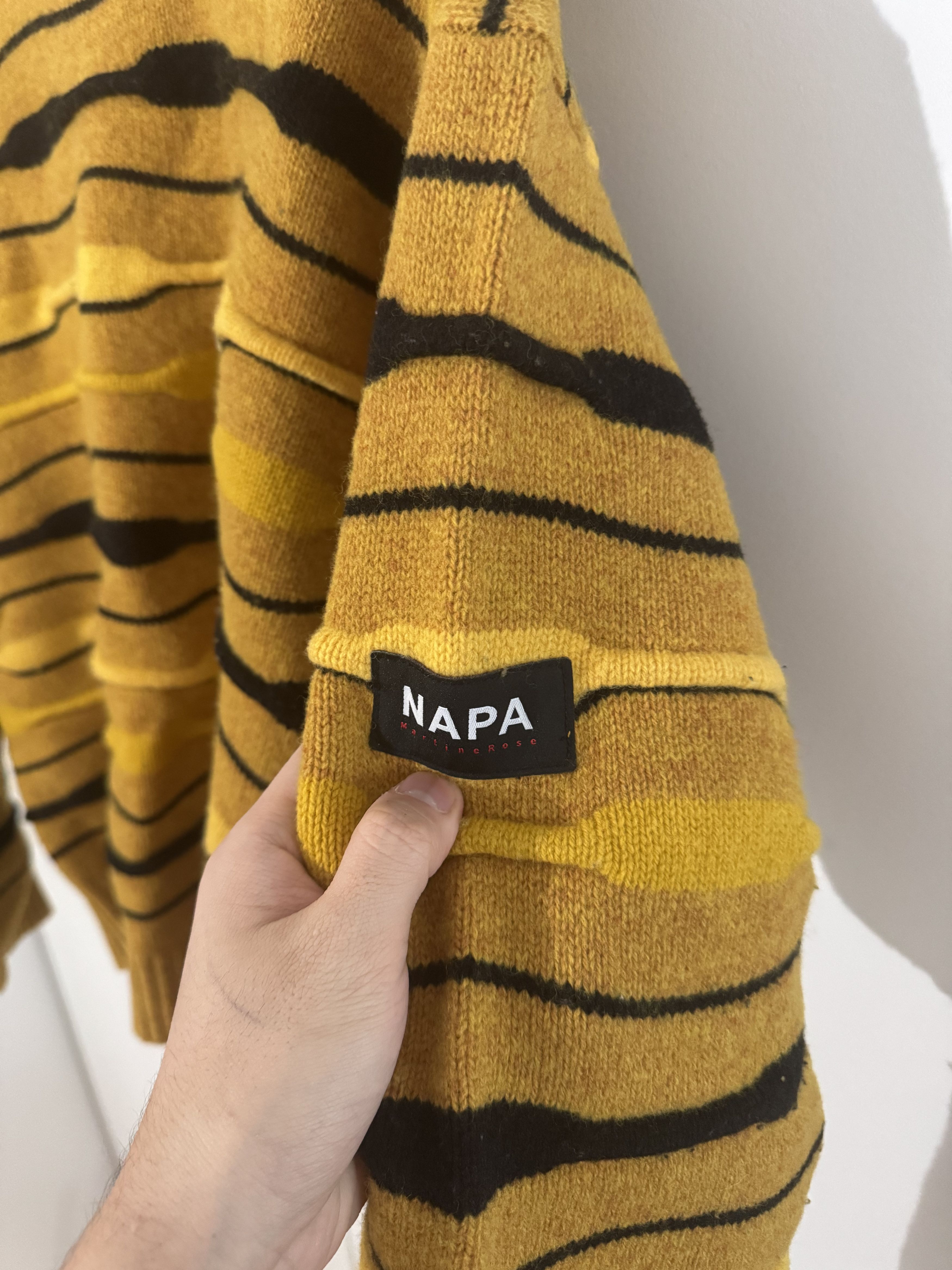 Martine Rose × Napapijri Martine Rose Napa D-Caracal Striped Sweater Size US L / EU 52-54 / 3 - 2 Thumbnail