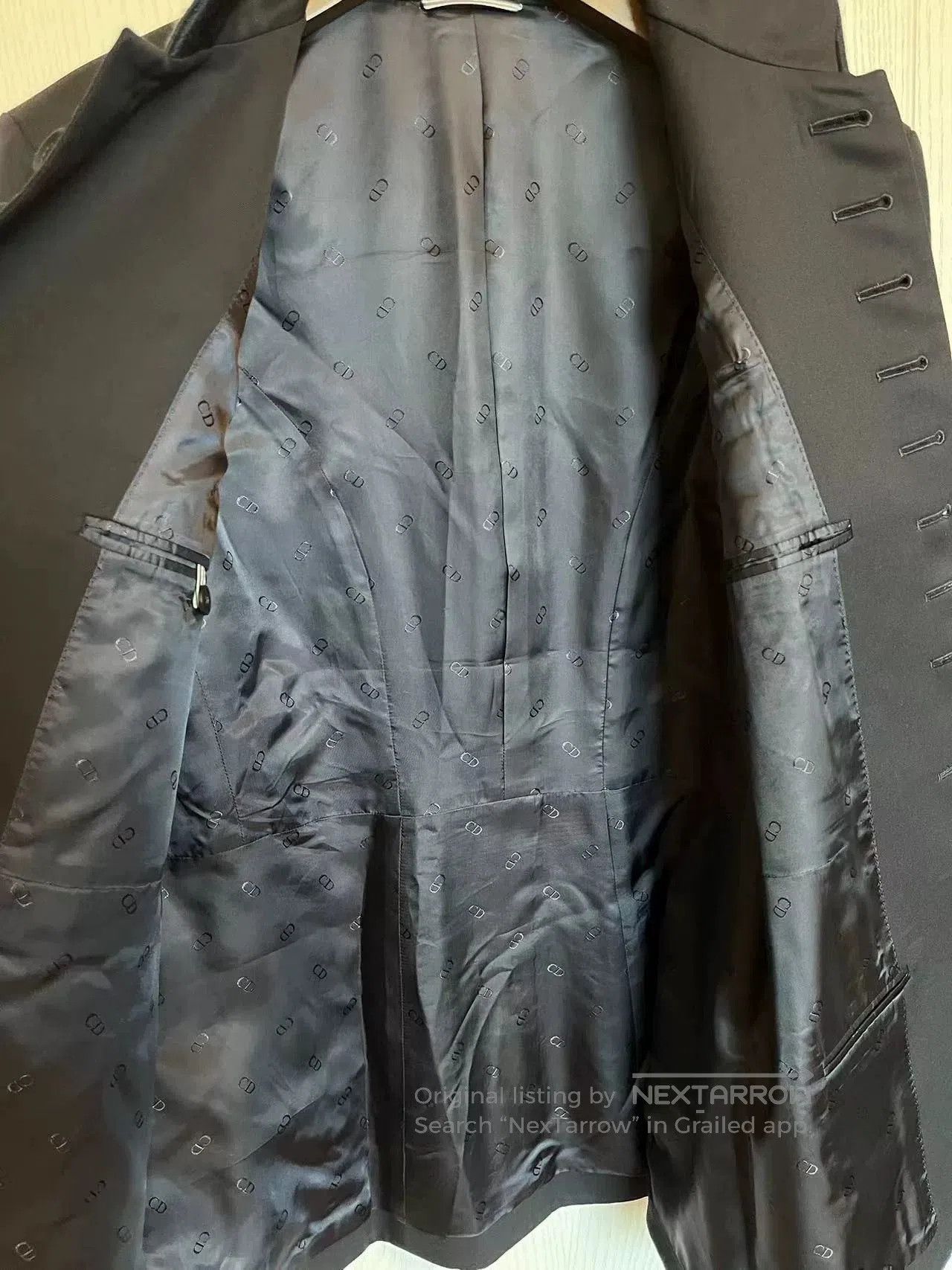 Dior Dior Court Style Wool Blazer. Size US M / EU 48-50 / 2 - 8 Thumbnail