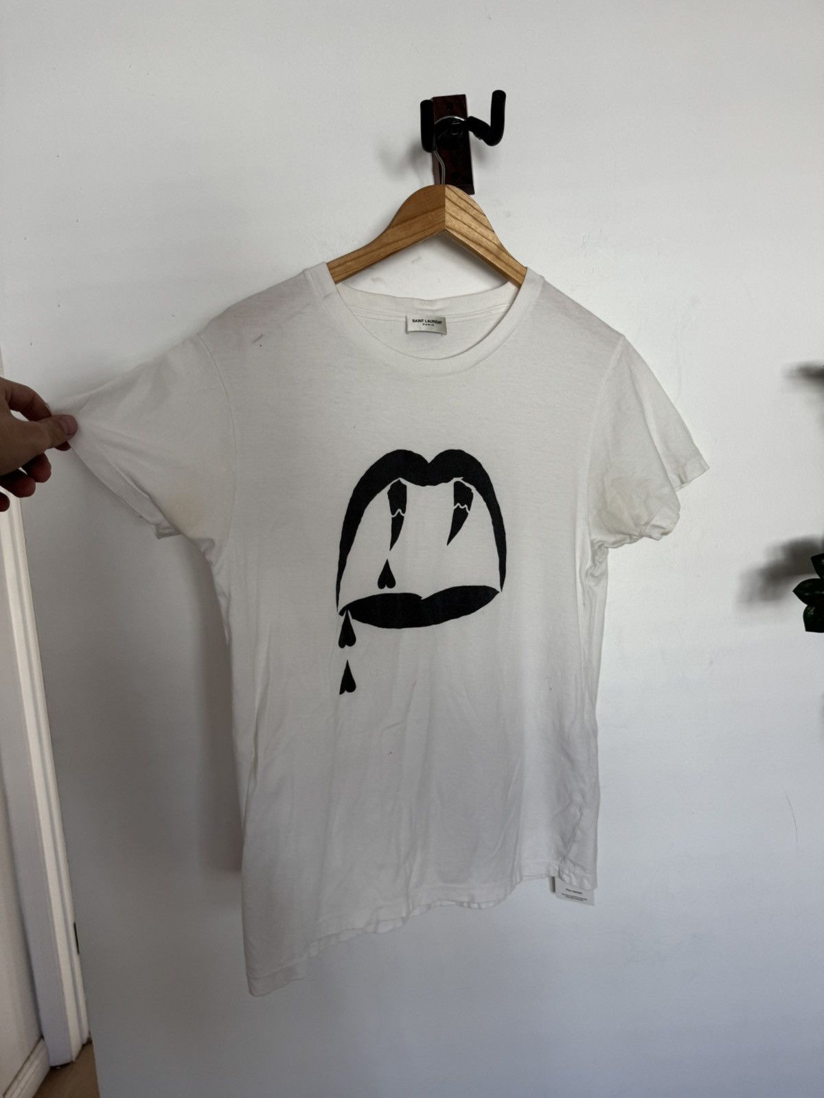 Saint Laurent Paris Bloodluster T Hedi Slimane Size US S / EU 44-46 / 1 - 3 Thumbnail