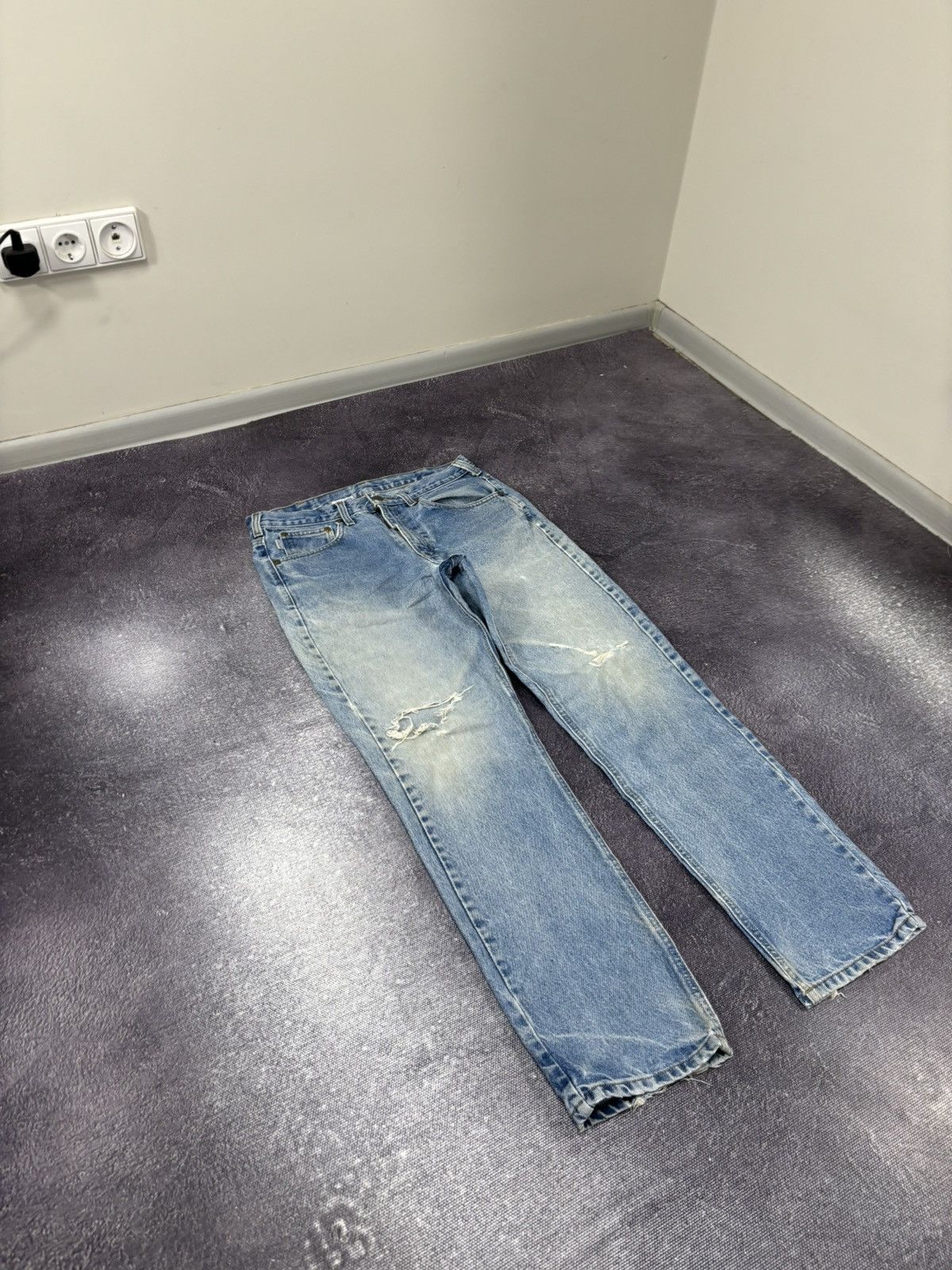 Carhartt Vintage Carhartt USA Faded Washed Blue Hype Denim Jeans Size US 32 / EU 48 - 7 Thumbnail