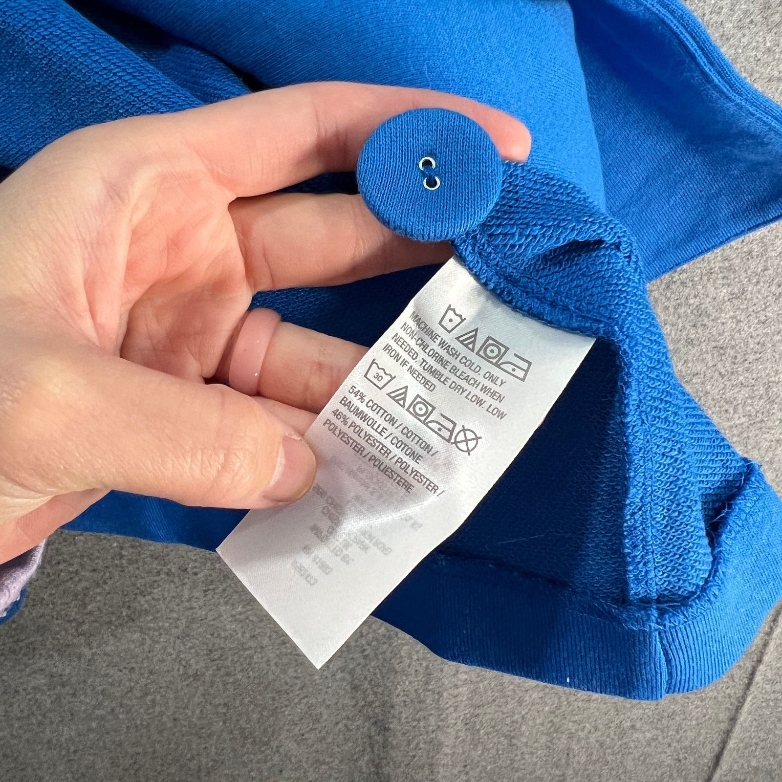 Other Susan Graver Weekend Petite Marina Knit Blazer Blue Size S / US 4 / IT 40 - 8 Thumbnail