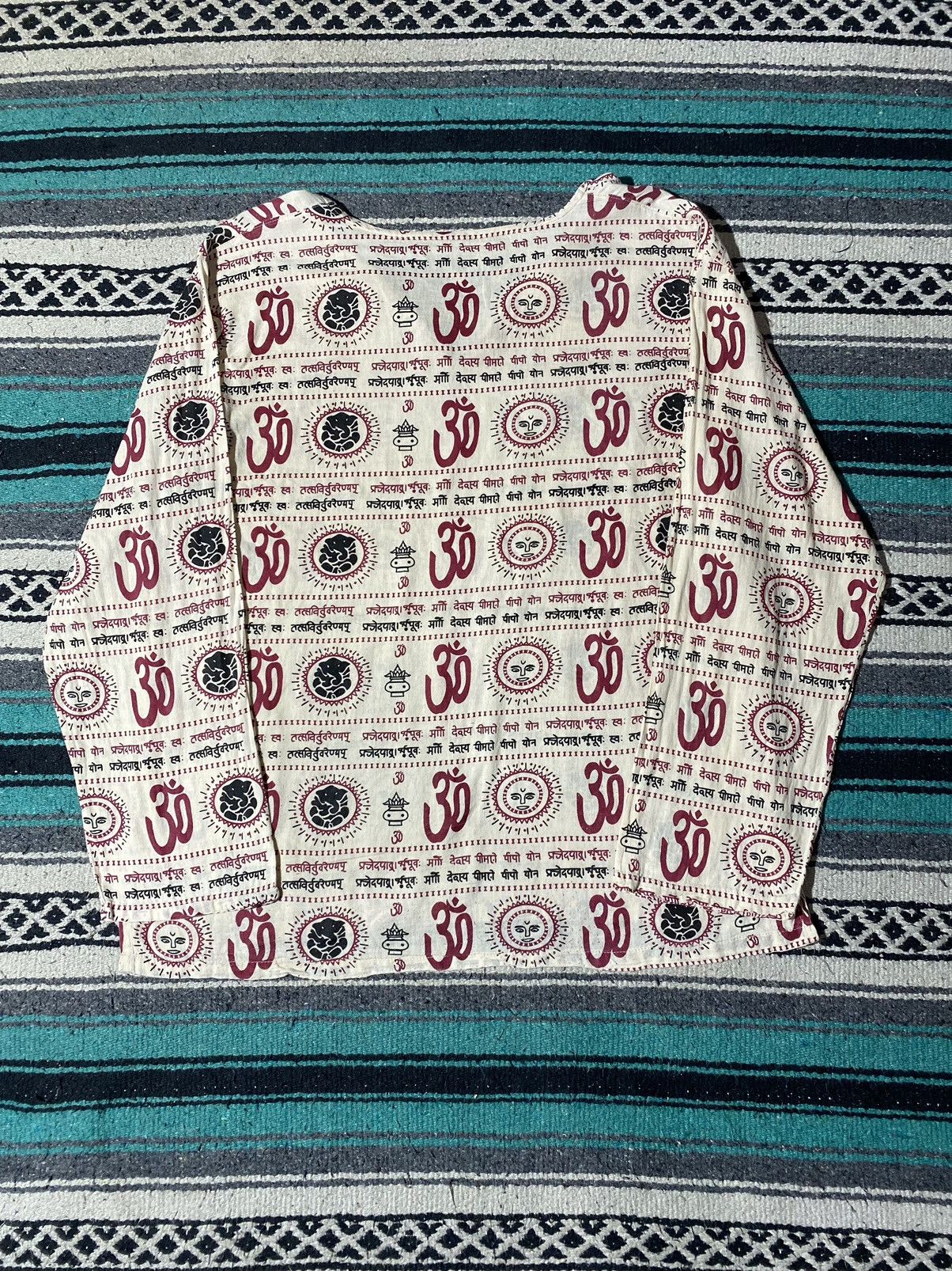 If Six Was Nine 2000s Hindi Ganesha Souvenir LS Size US M / EU 48-50 / 2 - 2 Thumbnail