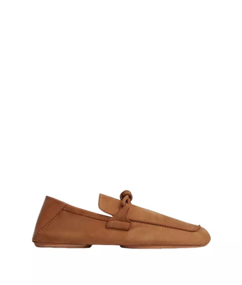 Bottega Veneta BOTTEGA VENETA Marcello Black Leather Loafers  display picture 2