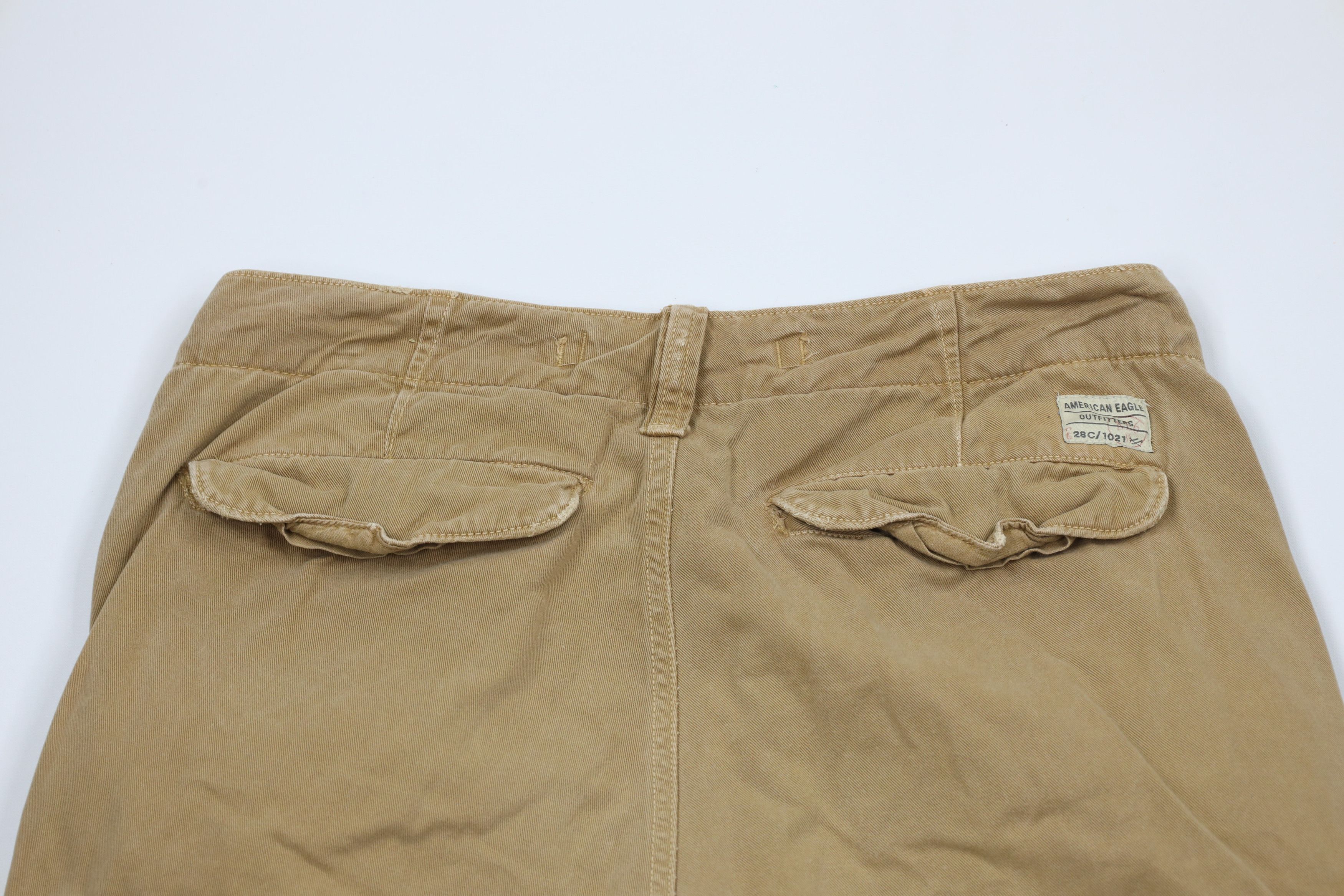 American Eagle Outfitters × Vintage Vintage Y2K American Eagle Outfitters Wide Leg Cargo Pants Size US 29 - 11 Thumbnail
