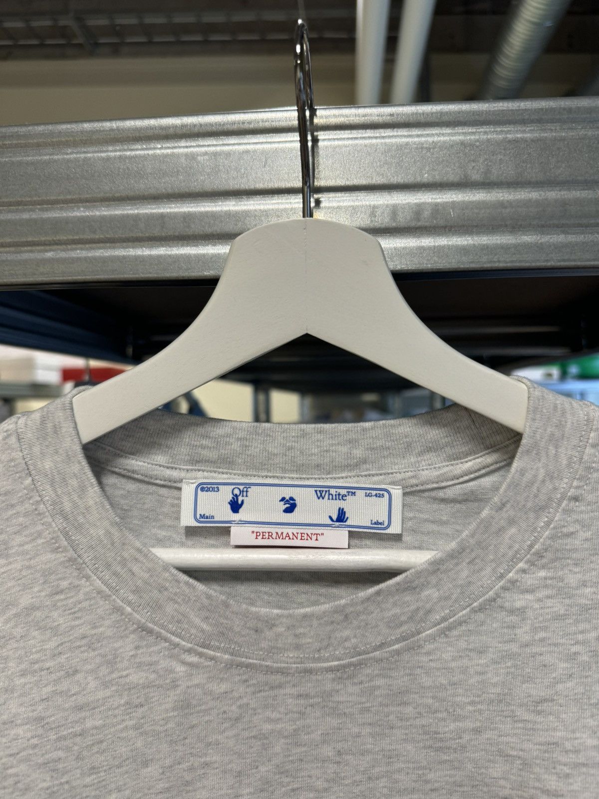 Off-White Off-White Logo T-Shirt NEW 500$ Size US XL / EU 56 / 4 - 2 Thumbnail
