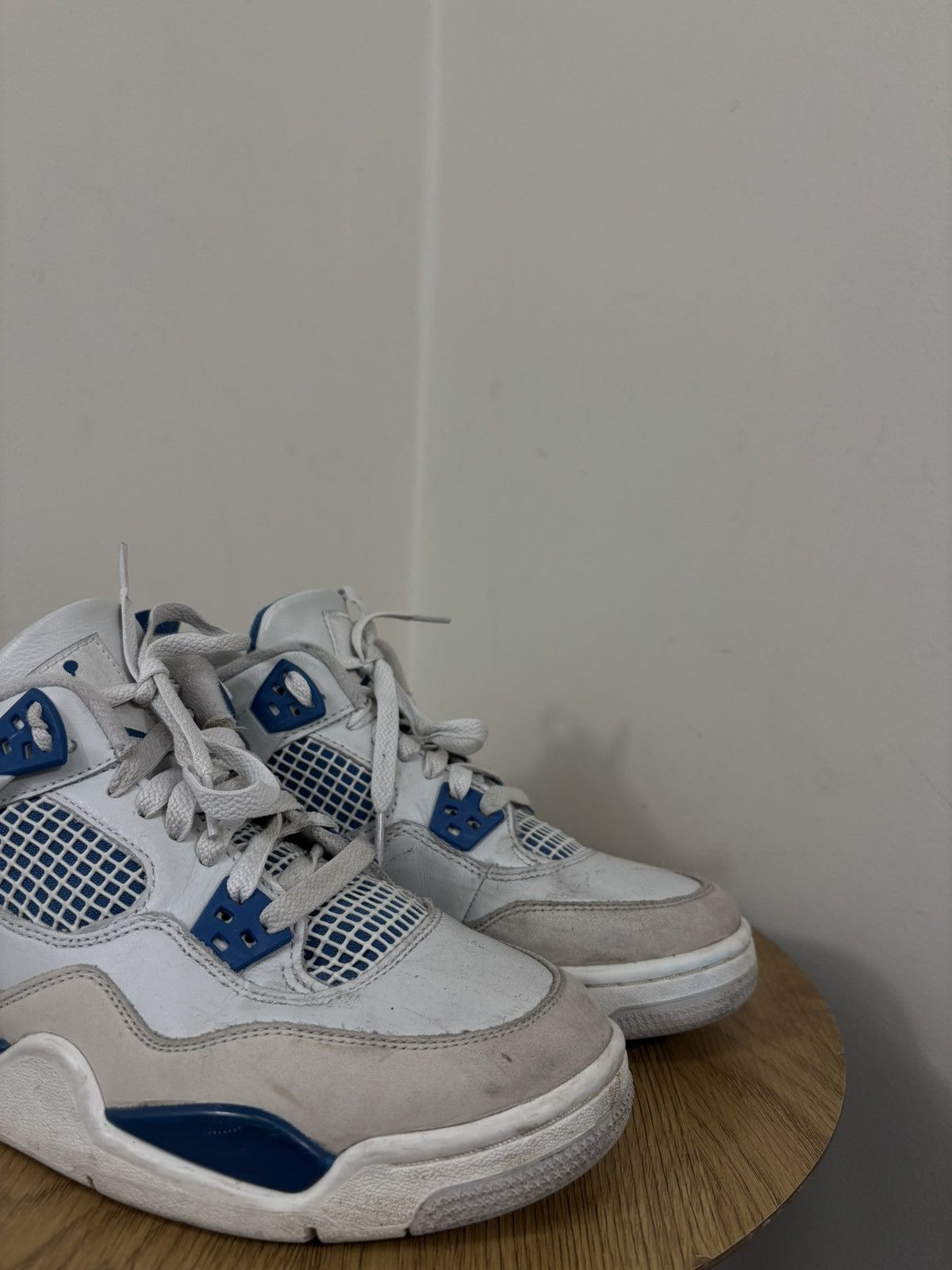 Jordan Brand Jordan 4 Retro Military Blue 2024 GS Sneakers Shoes Size 7Y Size US 7 / EU 40 - 4 Thumbnail