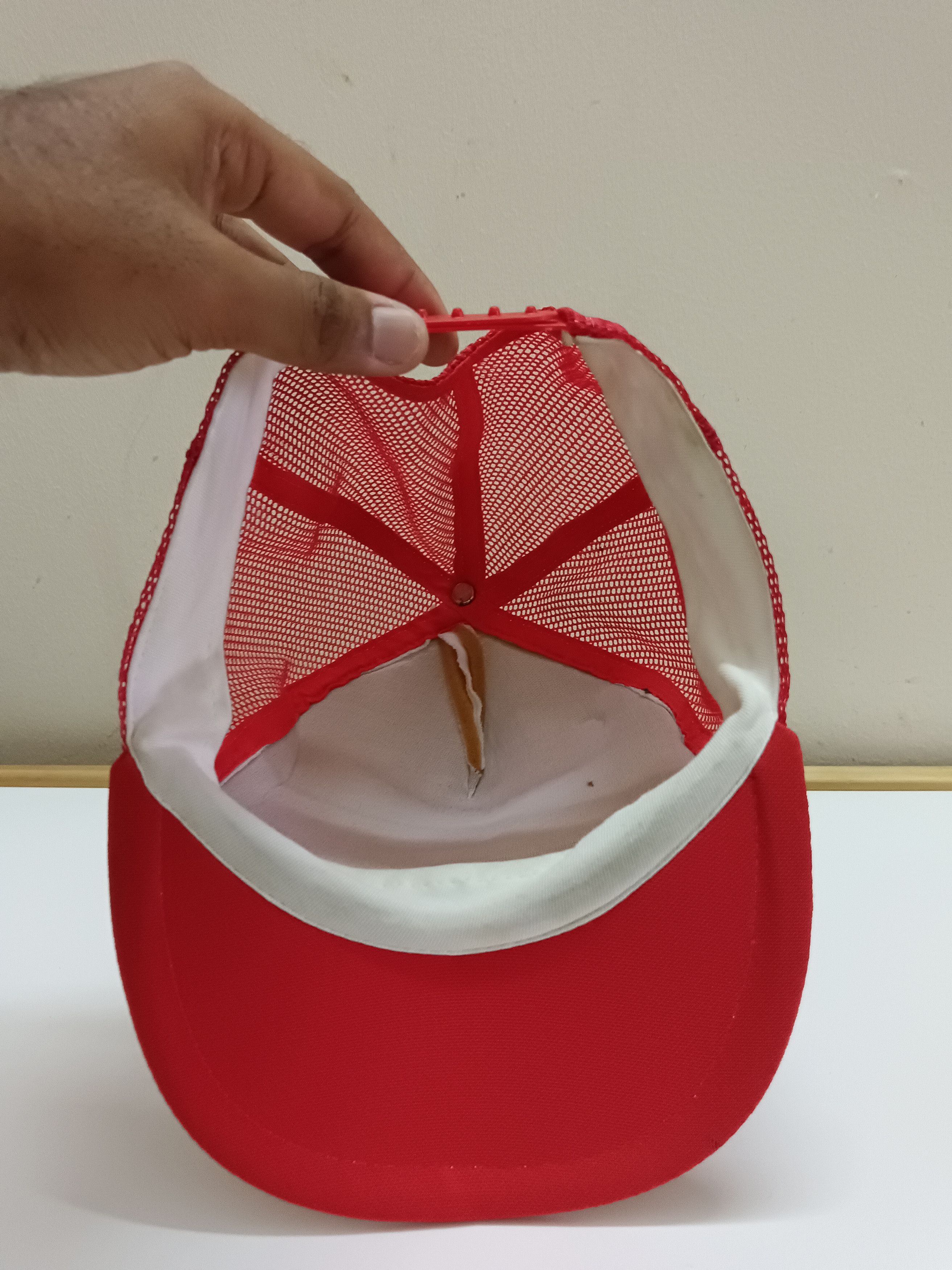 Japanese Brand × Vintage Vintage Mitsubishi Trucker Cap Size ONE SIZE - 5 Thumbnail