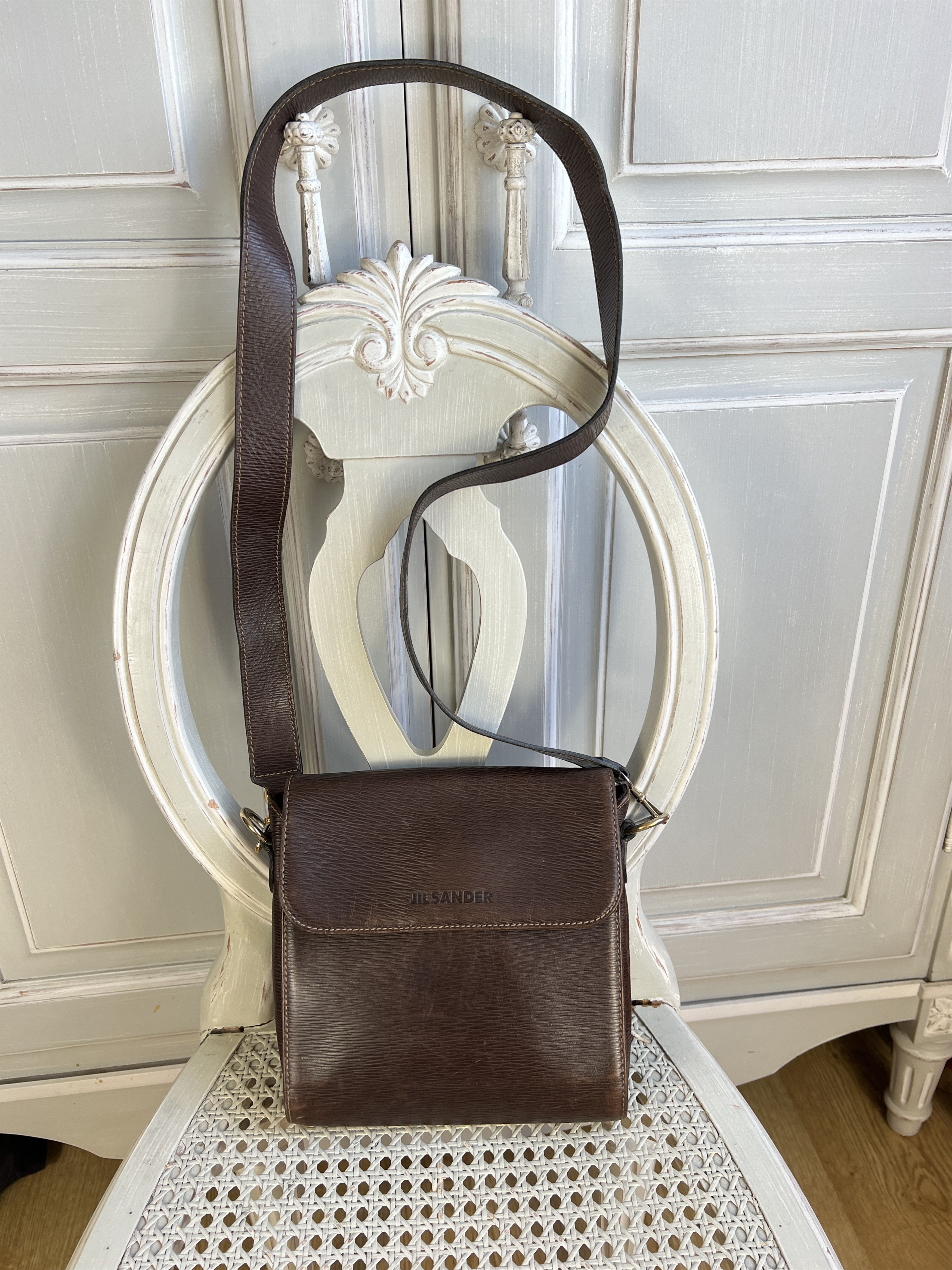 Jil Sander JIL SANDER LEATHER SHOUDER CROSSBODY BAG Size ONE SIZE - 1 Thumbnail