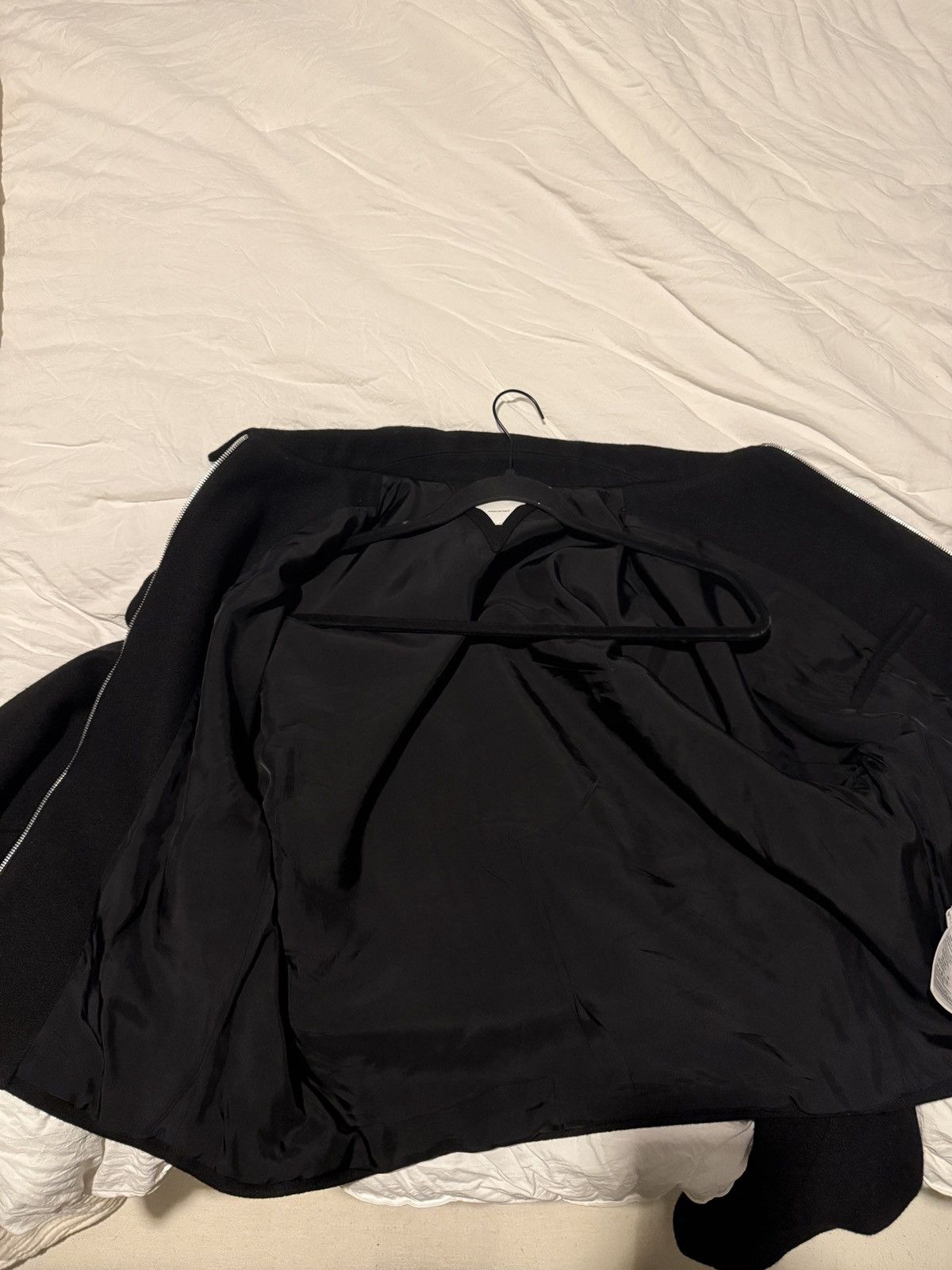 Bottega Veneta Bottega Veneta Black Wool Cropped Triangle Pocket Jacket Size US L / EU 52-54 / 3 - 12 Thumbnail