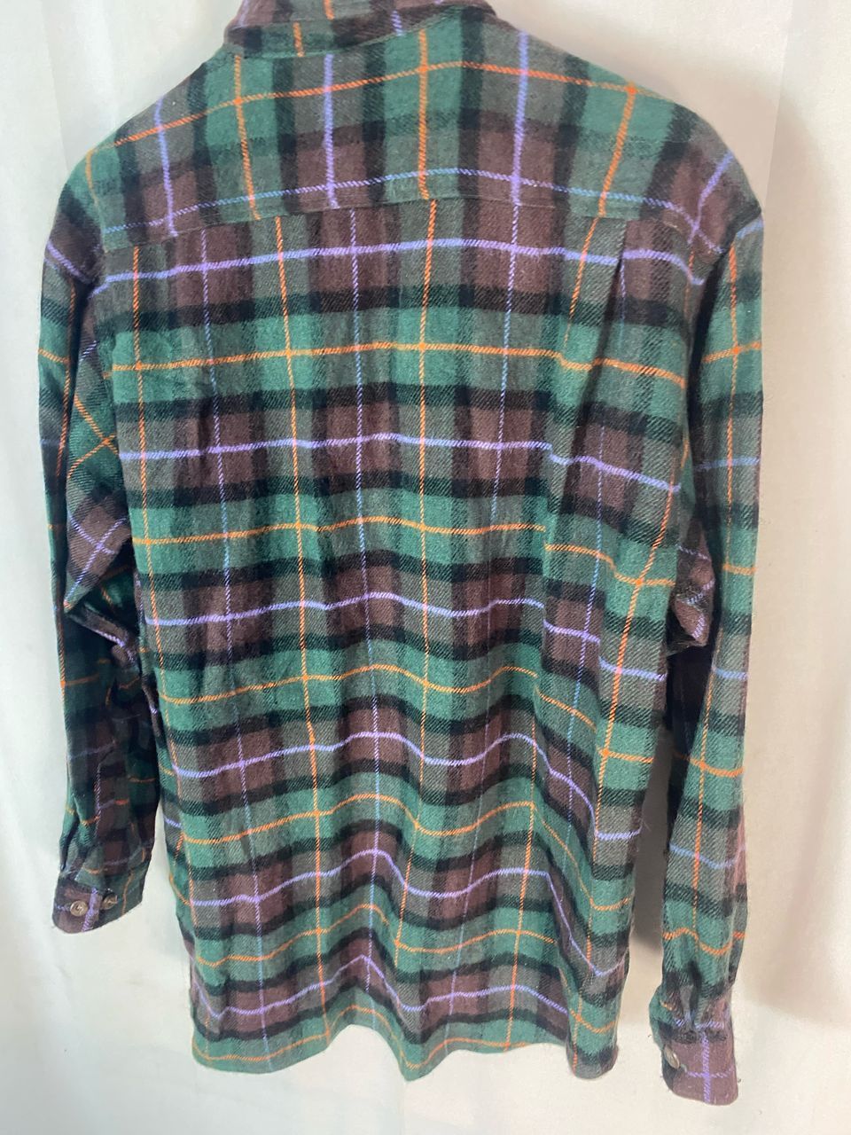 Flannel × Other Vintage machope wool button up flannel shirt Size US L / EU 52-54 / 3 - 11 Thumbnail