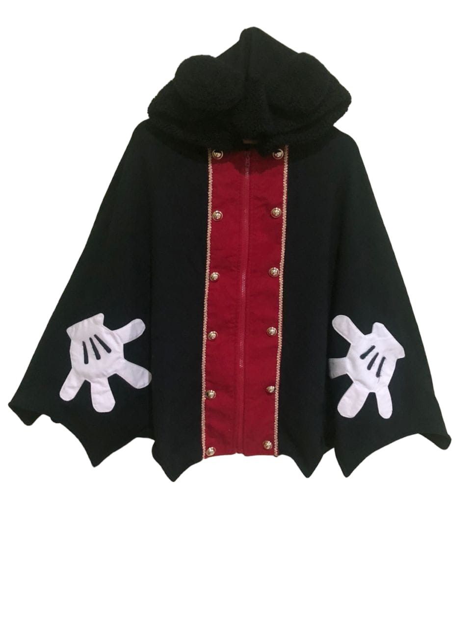 Disney Mickey Mouse Putumayo Halloween Poncho Black Saiz M Size US M / EU 48-50 / 2 - 2 Thumbnail