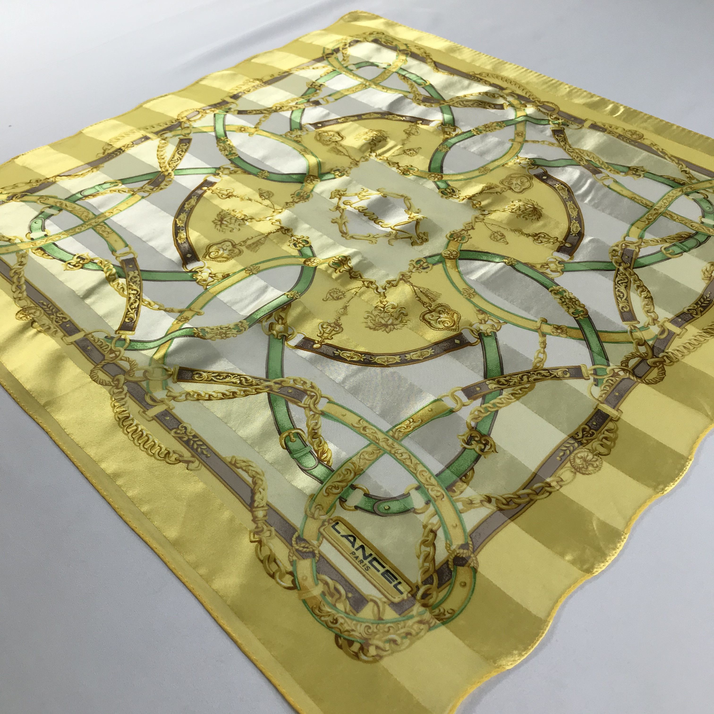 Lancel Vintage Lancel Silk Scarf Size ONE SIZE - 3 Thumbnail