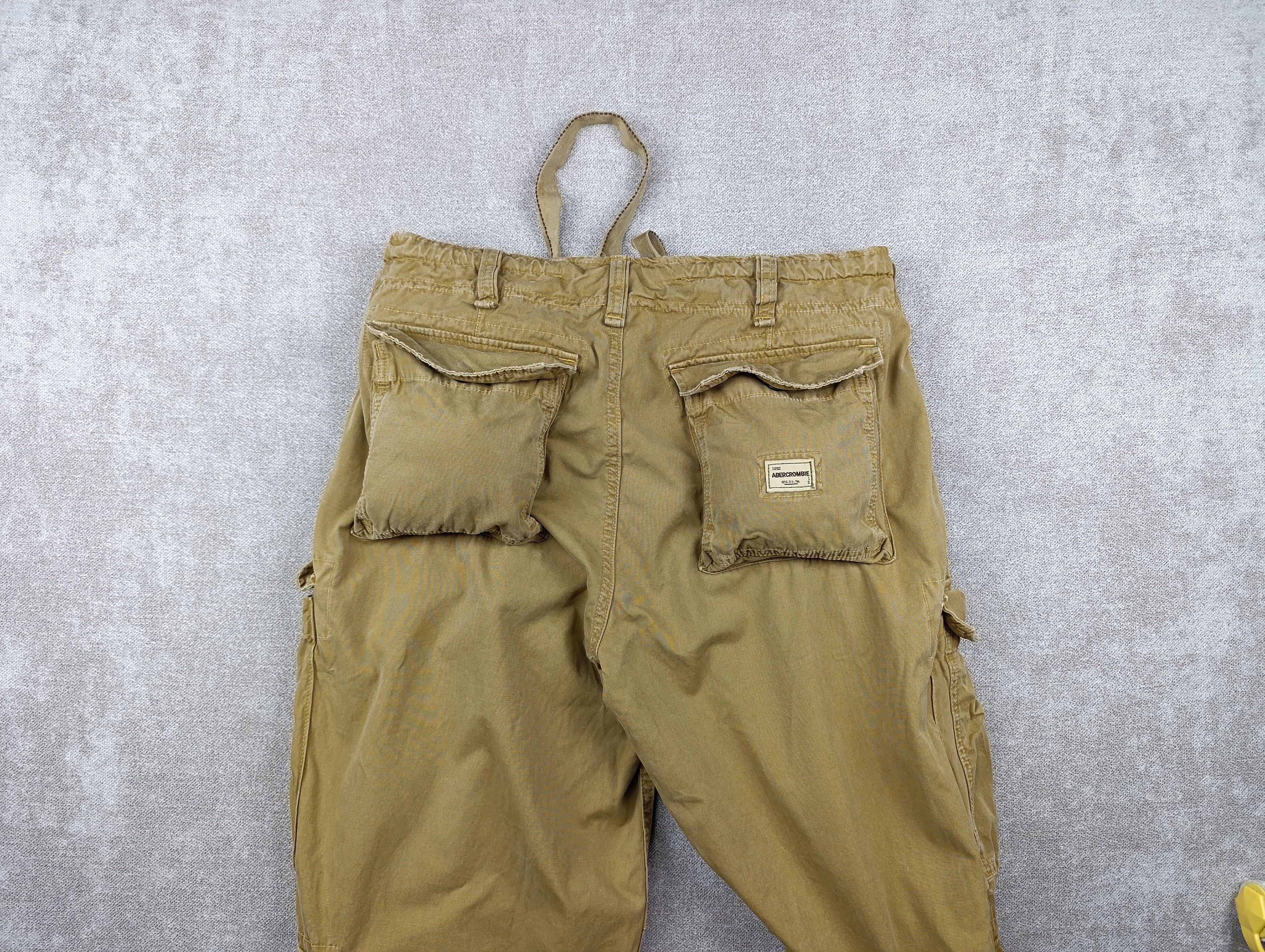 Abercrombie & Fitch ABERCROMBIE & FITCH A6509 PARACHUTE CARGO MULTIPOCKET PANTS Size US 32 / EU 48 - 21 Thumbnail