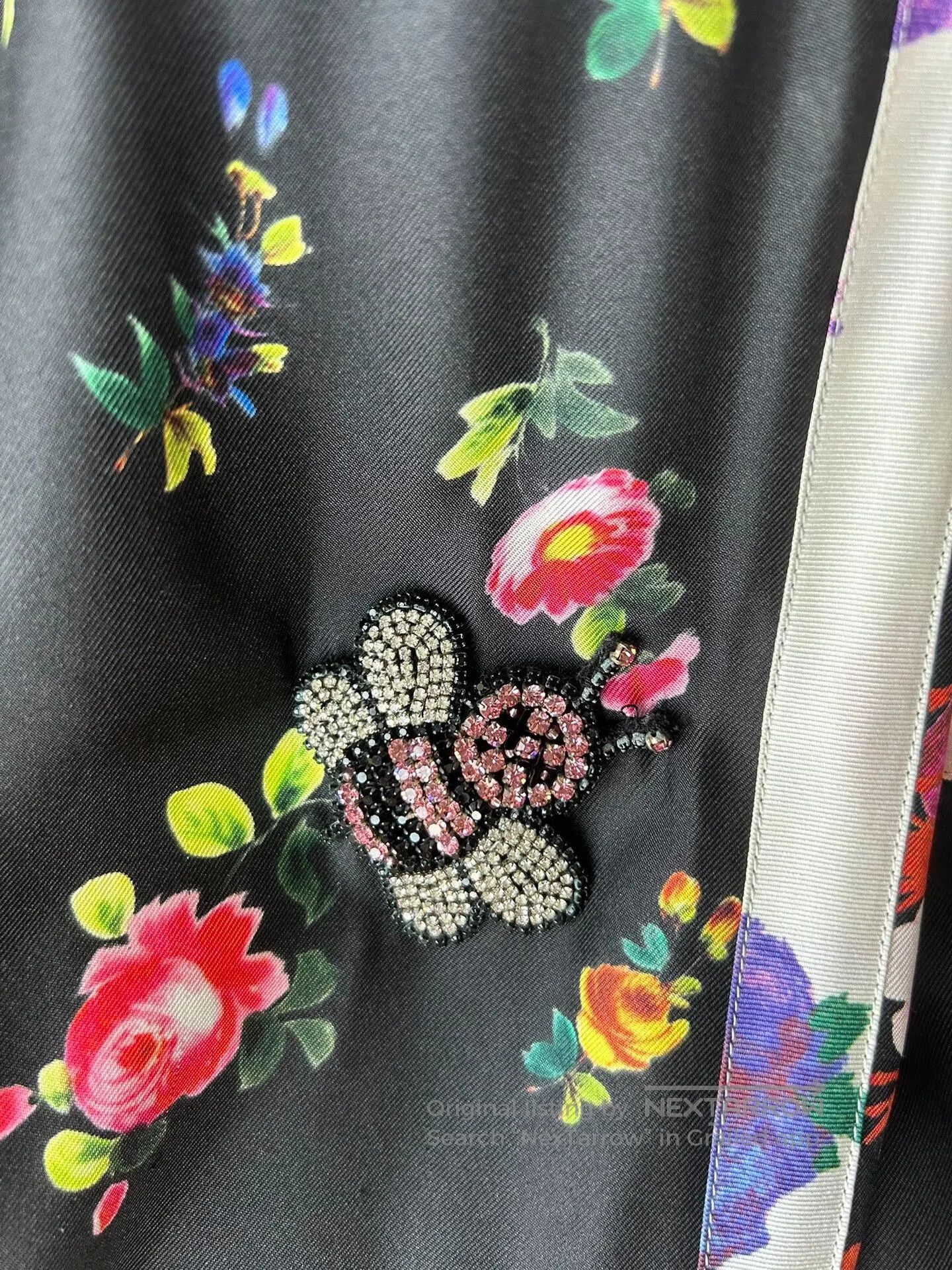 Dior Dior KAWS Floral Silk Embroidered Shirt. Size US M / EU 48-50 / 2 - 6 Thumbnail