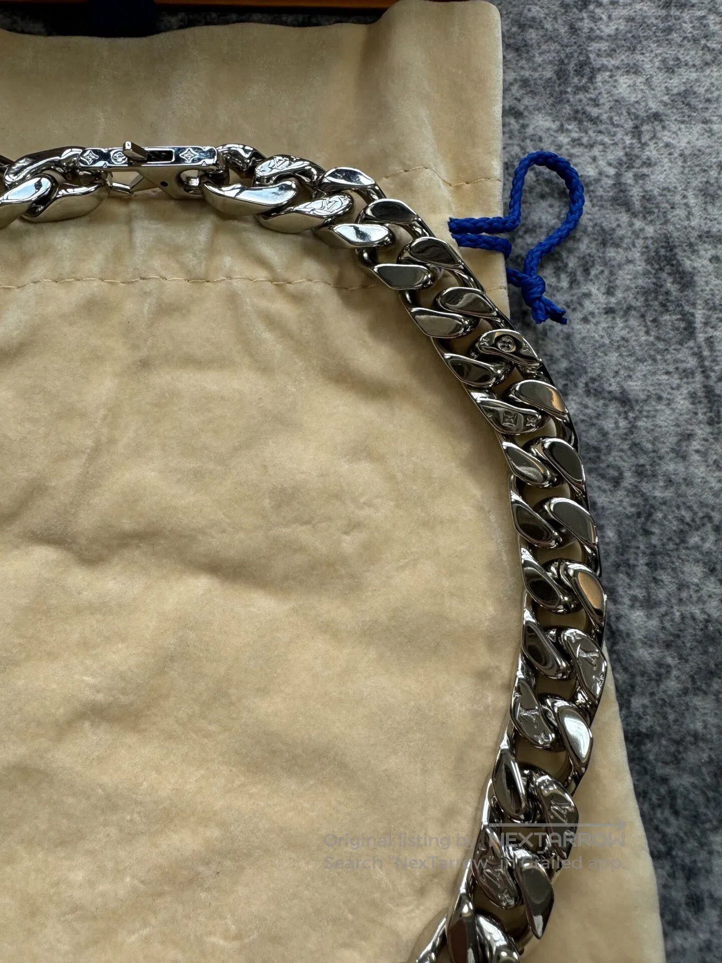 Louis Vuitton Louis Vuitton Cuban Link Chain| Size ONE SIZE - 3 Thumbnail