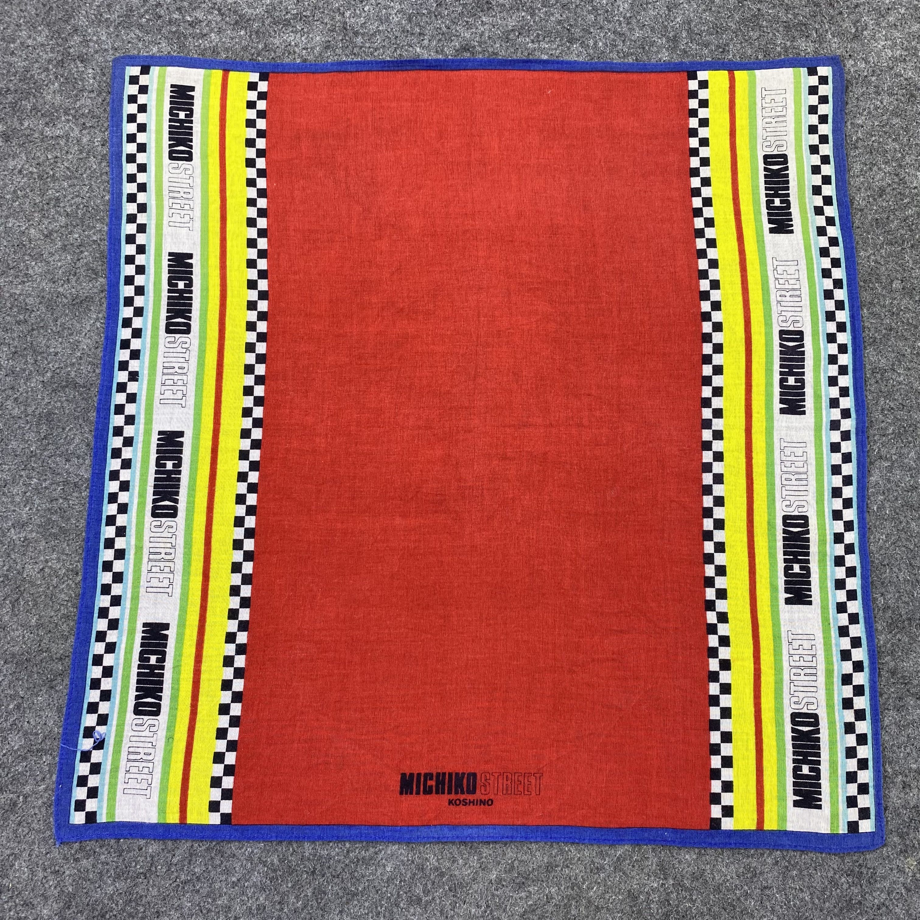 Michiko Koshino Michiko Koshino Handkerchief Neckerchief Bandana-B1578 Size ONE SIZE - 3 Thumbnail