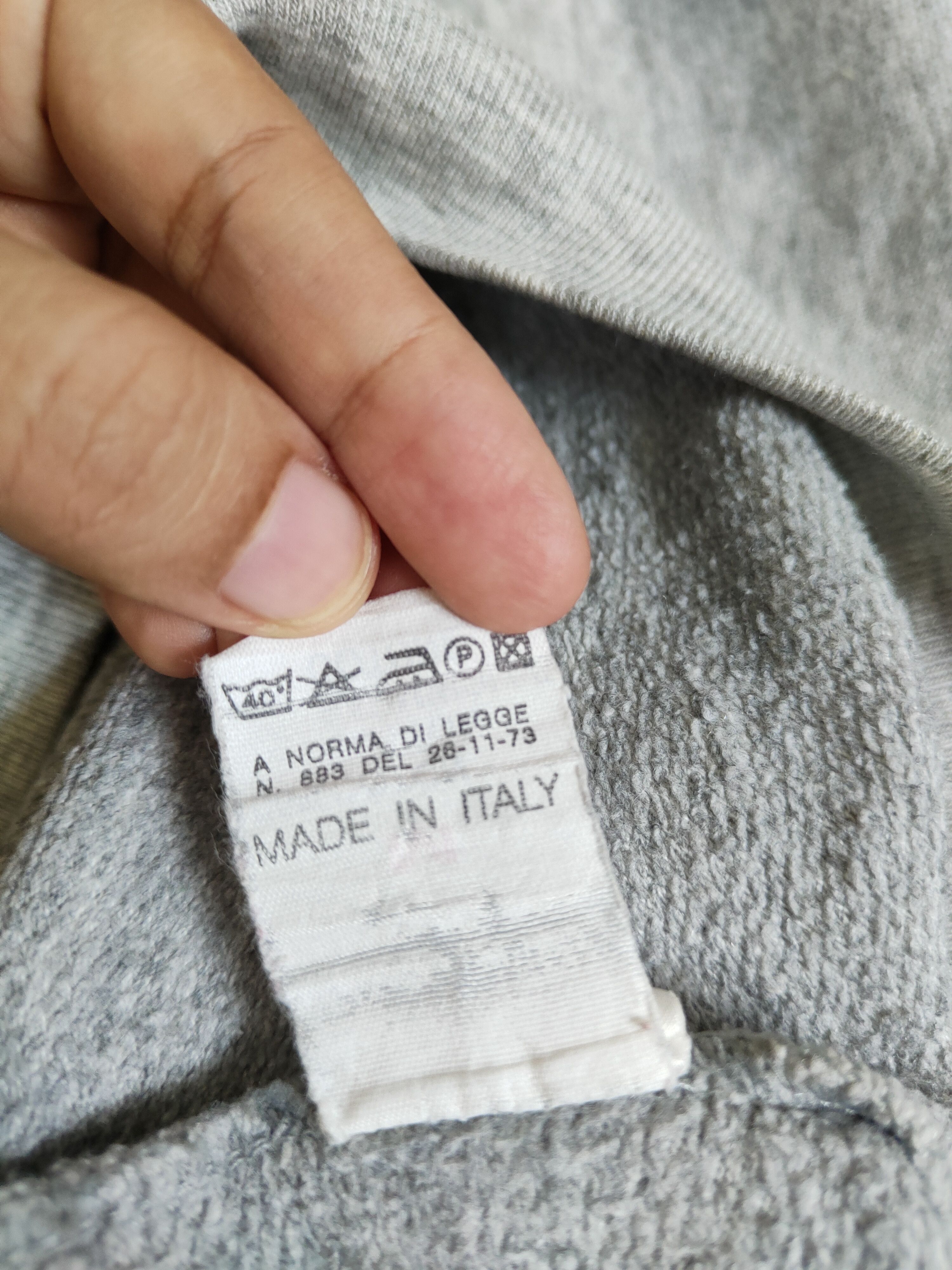 Renoma U.P Renoma Gray vintage Sweatshirts #S2470 Size US M / EU 48-50 / 2 - 12 Thumbnail