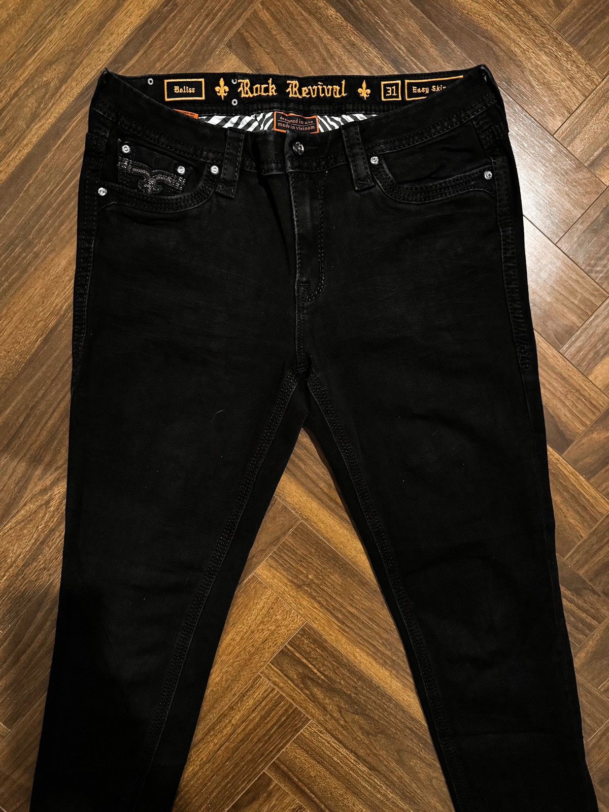 Rock Revival Rock Revival Easy Skinny Jeans Size 31" - 4 Thumbnail