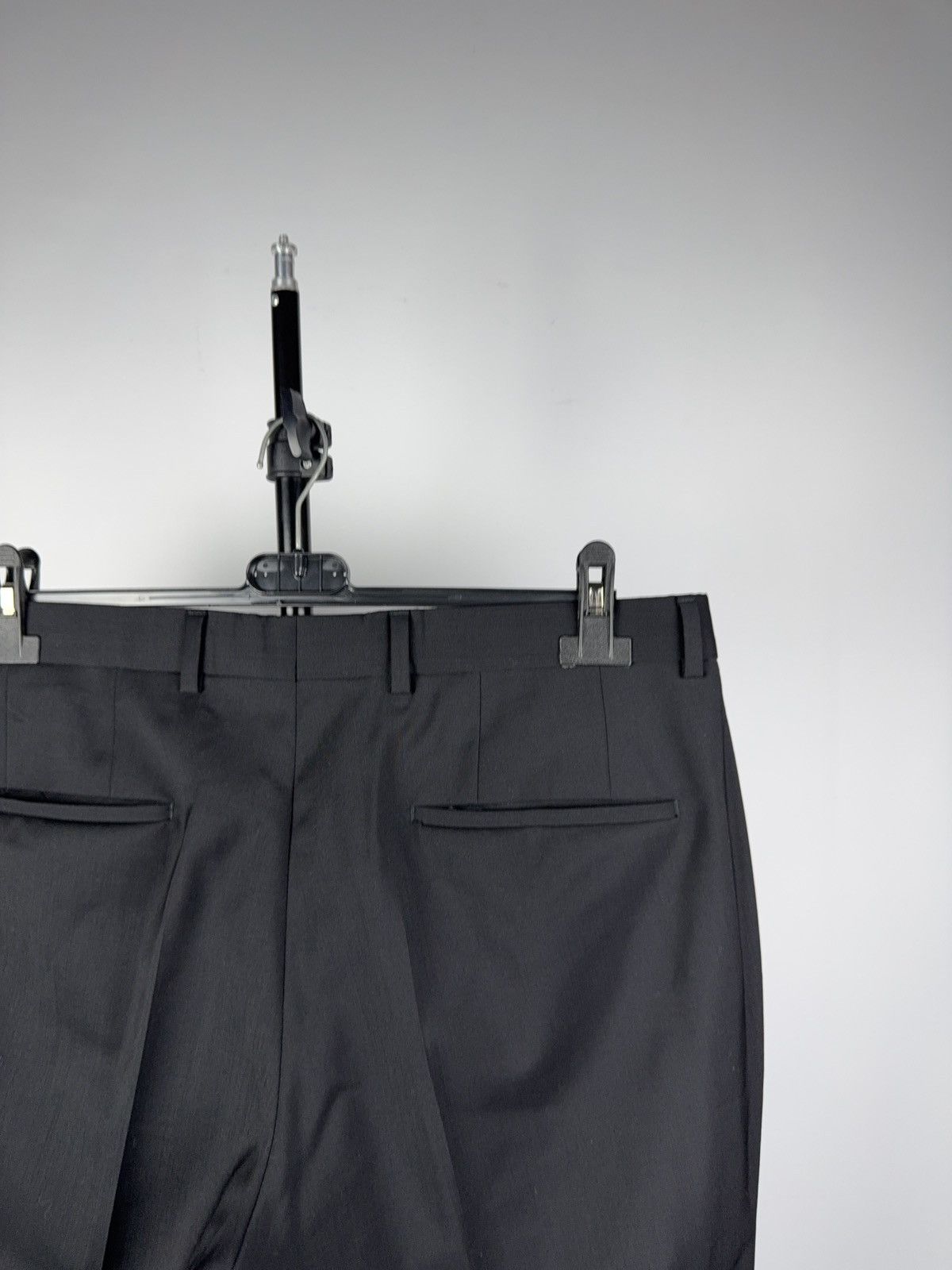 Hugo Boss Hugo Boss Luxury 00s Black Dress Pants Classic Trousers Size US 34 / EU 50 - 7 Thumbnail