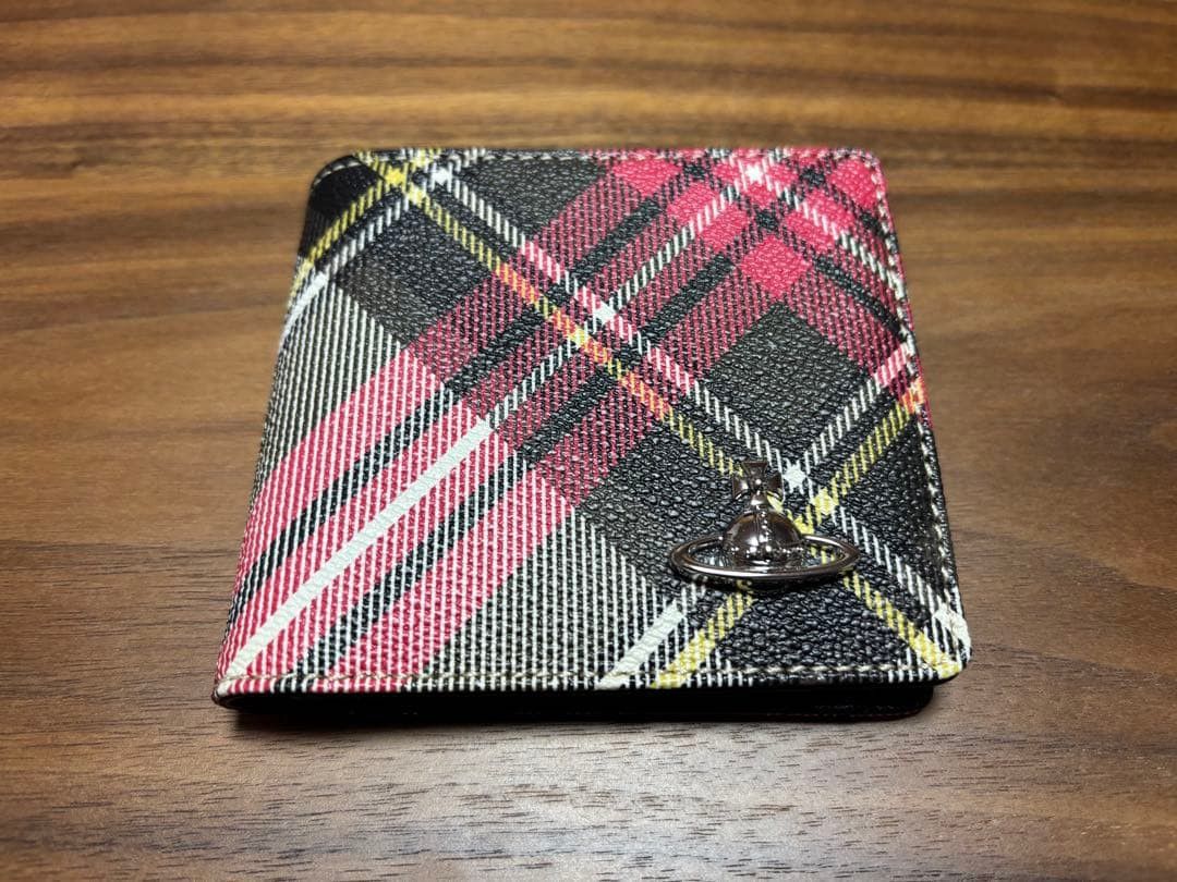 Vivienne Westwood Orb Plaid Wallet Size ONE SIZE - 1 Thumbnail