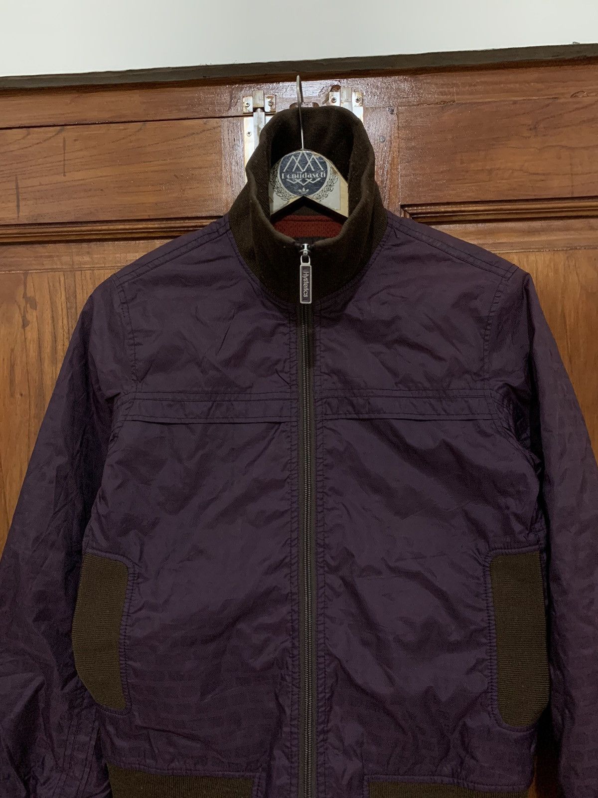 Hysteric Glamour × Japanese Brand Hysteric glamour full logo nylon jacket hisgura Size S / US 4 / IT 40 - 2 Thumbnail