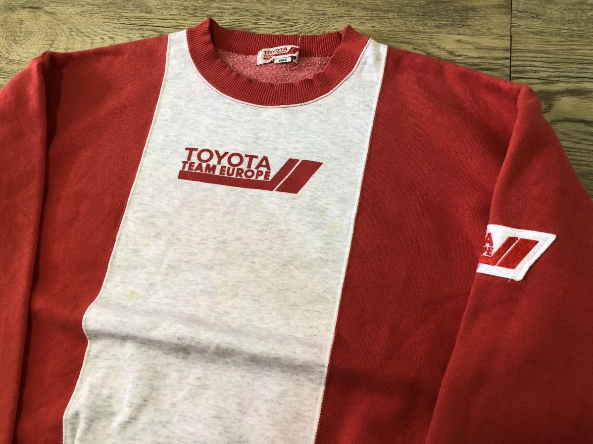 Racer Worldwide Vintage 90’s Toyota Team Europe sweatshirt Size US M / EU 48-50 / 2 - 6 Thumbnail