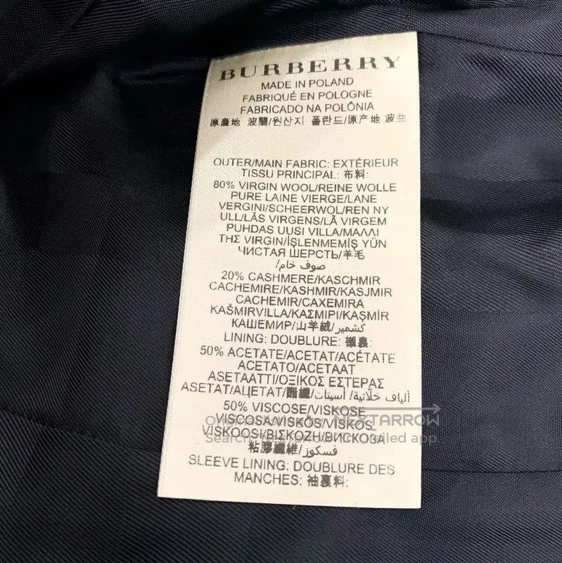 Burberry Burberry Women's Black Cotton Trench Coat. Size XS / US 0-2 / IT 36-38 - 6 Thumbnail