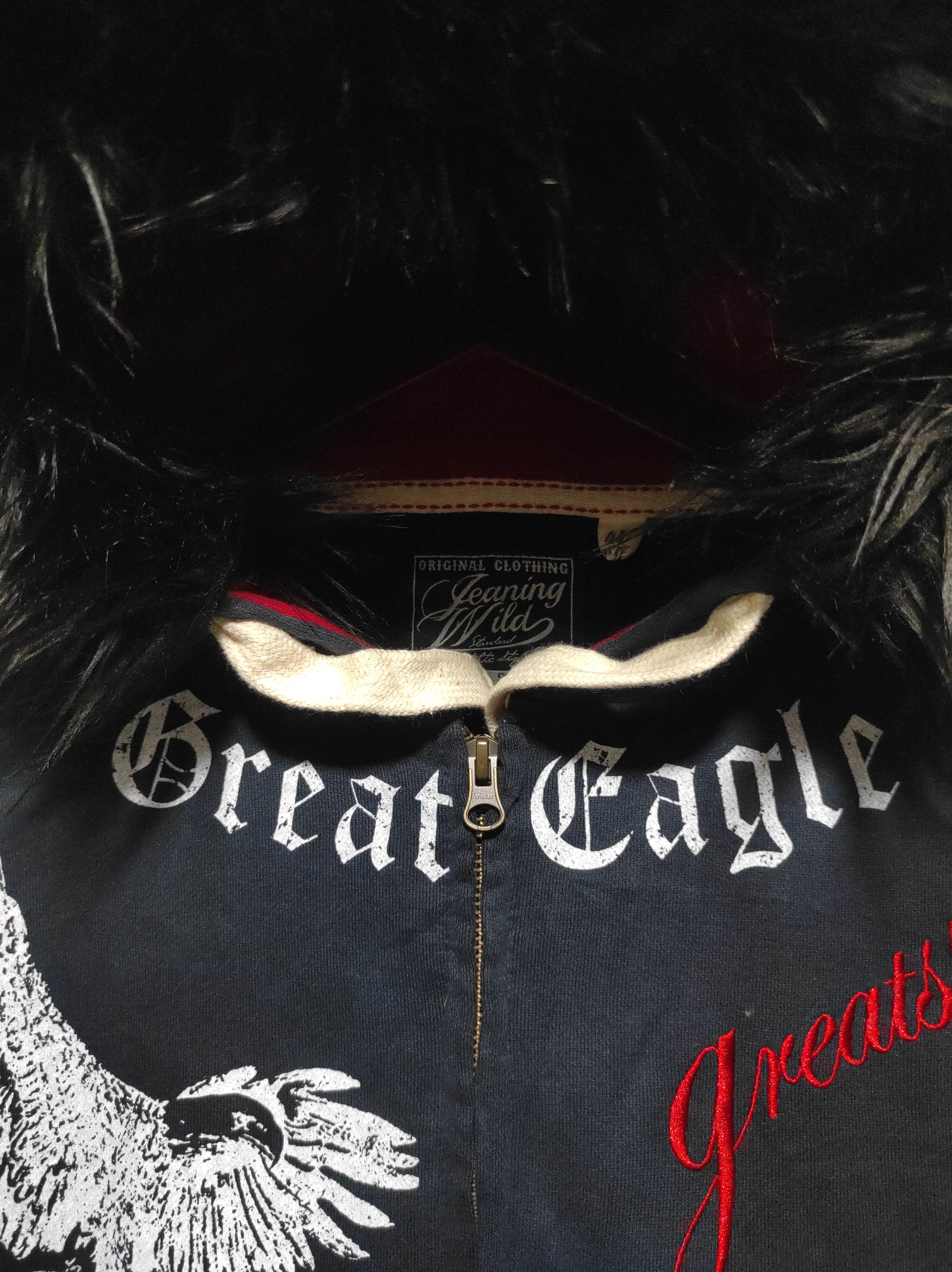 Japanese Brand Jeaning Wild poem zip fur hoodie ifsix LGB style Navy Size US L / EU 52-54 / 3 - 5 Thumbnail