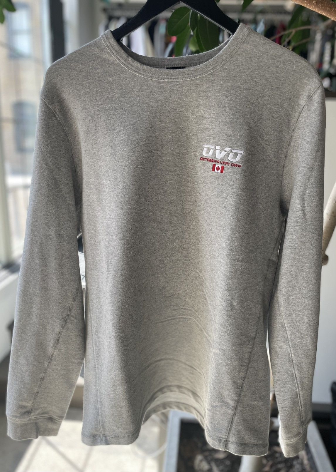 October's Very Own October's Very Own OVO International Tee Grey Longsleeve Size US L / EU 52-54 / 3 - 3 Thumbnail