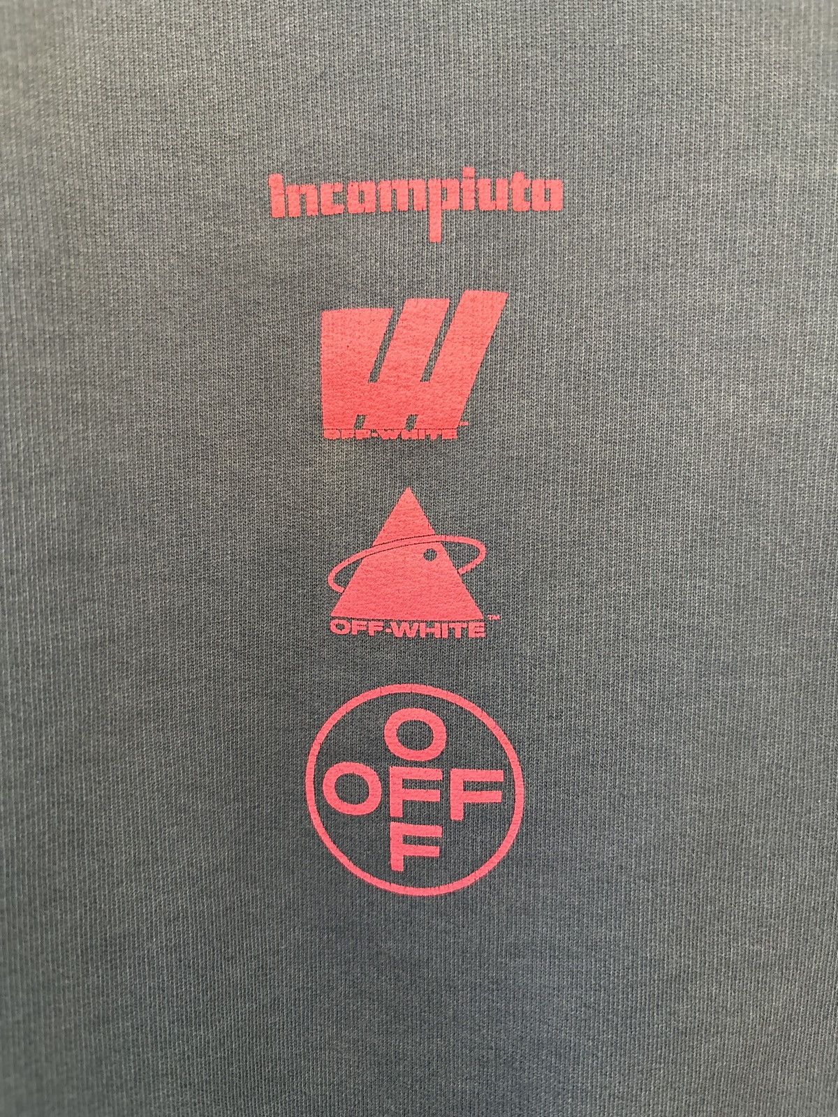 Off-White Rare Off-White “Incompiuto” sweatshirt FW19/20 Size US M / EU 48-50 / 2 - 6 Thumbnail