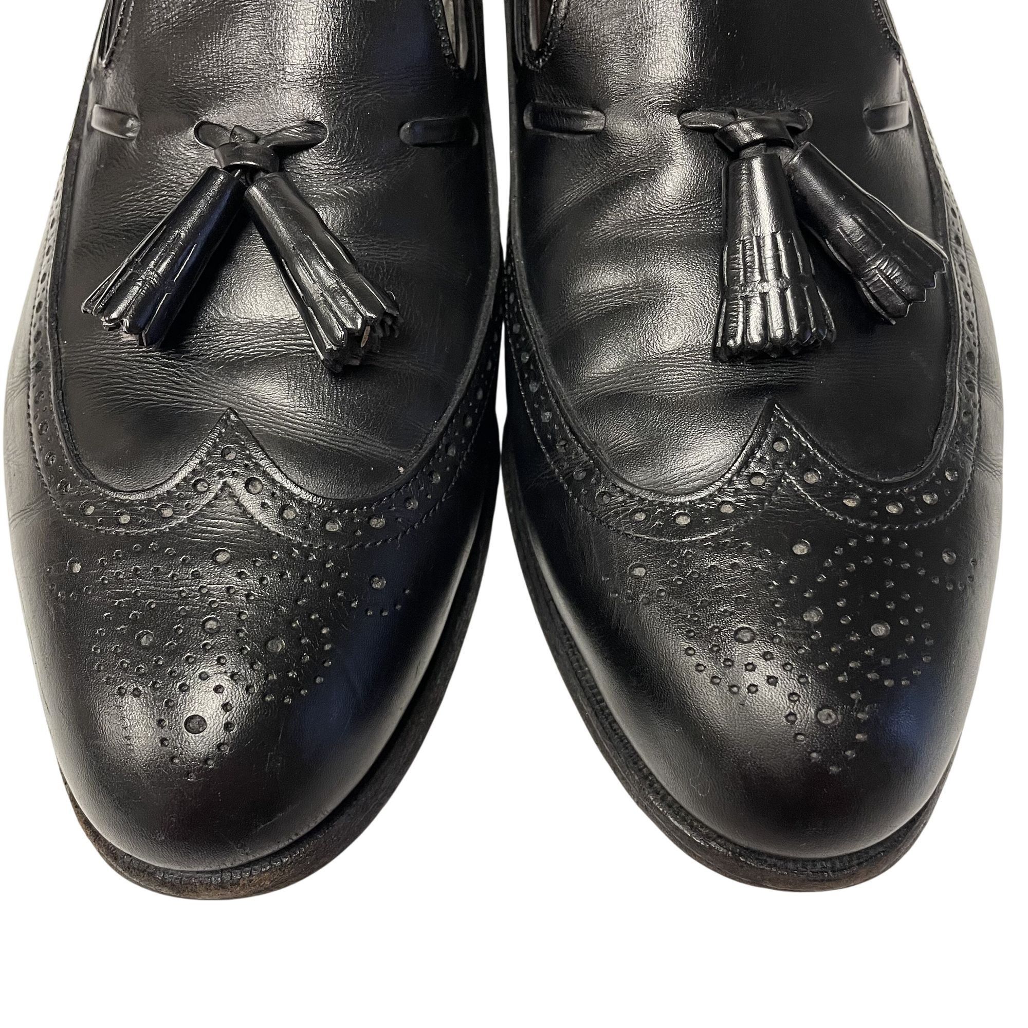 Footjoy Vtg Foot Joy Classics Leather Wingtip BROGUE DRESS Shoes Size US 11 / EU 44 - 4 Thumbnail