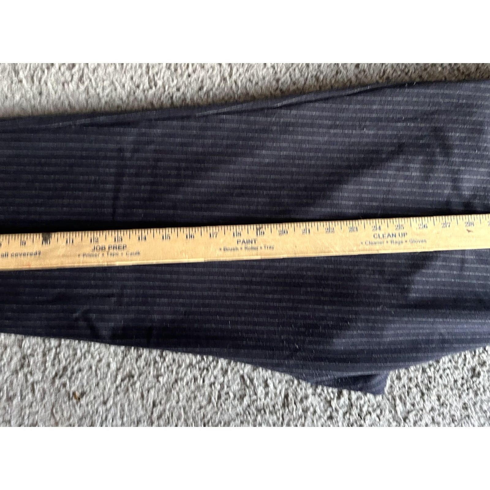 Loft Loft Activewear Pants Navy Blue Stripe Stretch Drawstring XL Womens Regular Polyester Blend Size 40" / US 18 - 7 Thumbnail