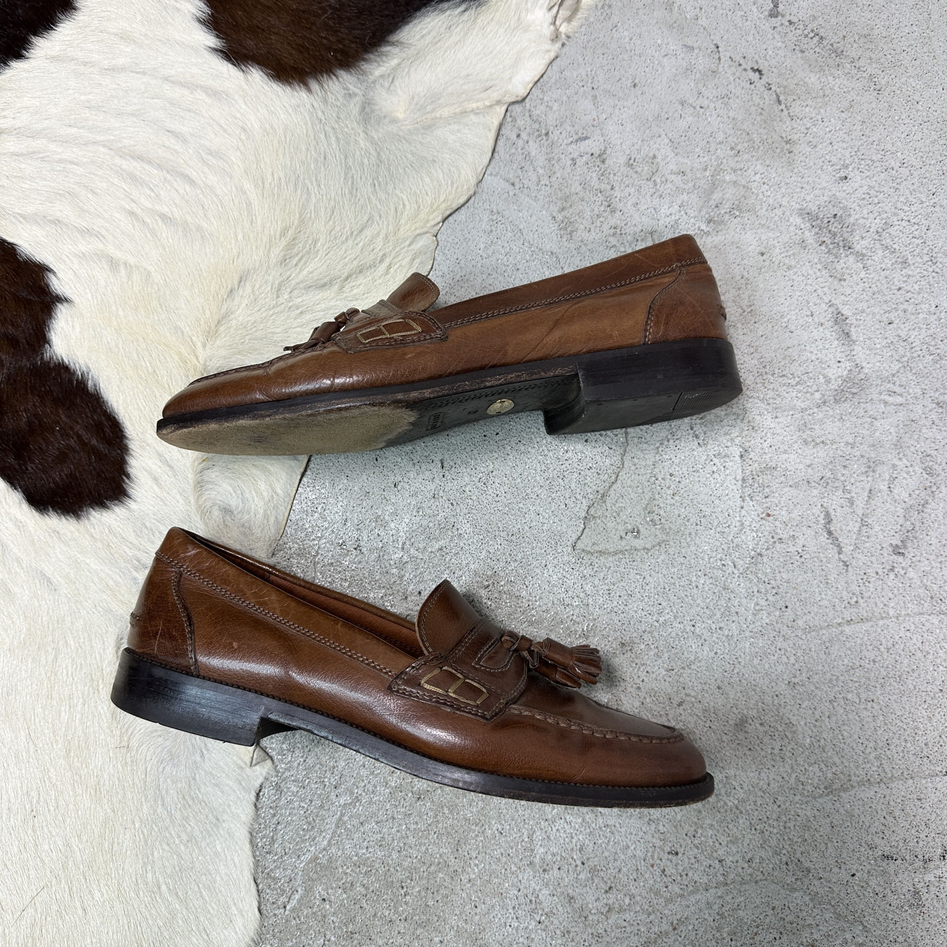 Russell & Bromley Vintage Avant Garde Leather Russell & Bromley Loafers Y2K Size US 9 / EU 42 - 5 Thumbnail
