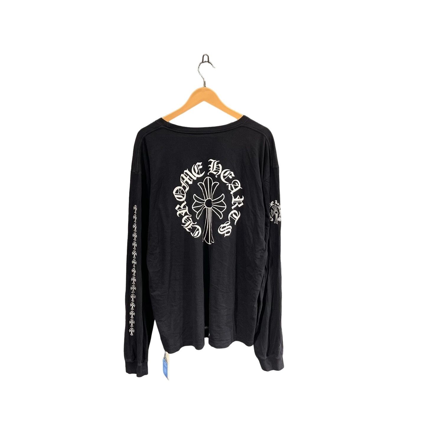 CHROME HEARTS クロムハーツ BEIJING EXCLUSIVE HORSESHOE Tシャツ 長袖 北京限定 管理番号：10929 Chrome Hearts Chrome Hearts Beijing Exclusive Horseshoe Long