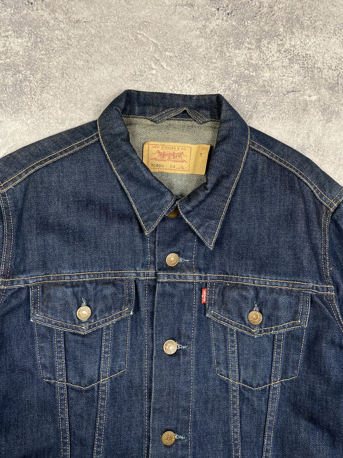 Levi's Vintage Levis Denim Jeans Trucker Jacket Bomber Size US L / EU 52-54 / 3 - 5 Thumbnail