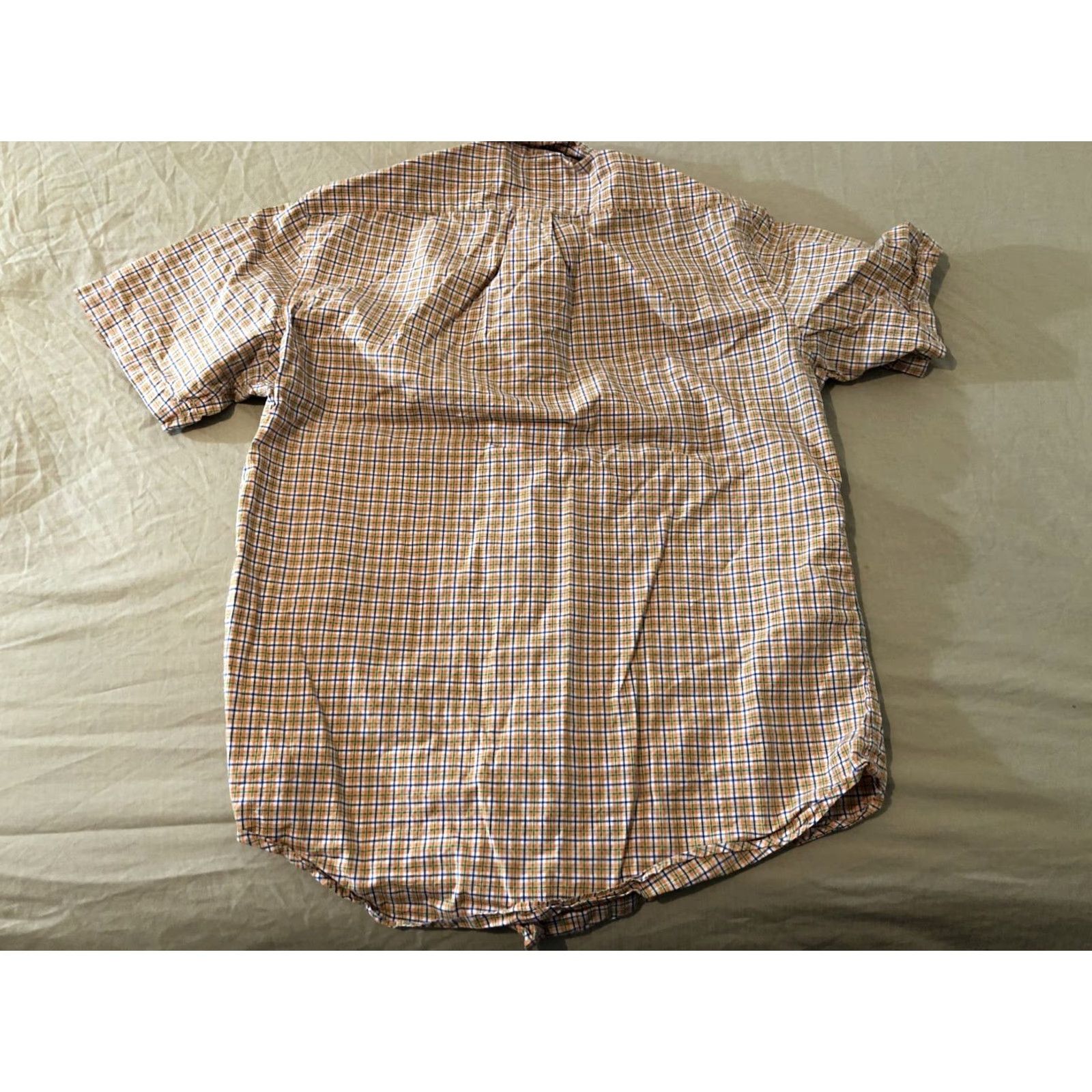 Polo Ralph Lauren Polo Ralph Lauren Shirt Mens Polo Ralph Lauren Dress Shirt M Medium Orange Button Short Sleeve Pink Size 40R - 6 Thumbnail