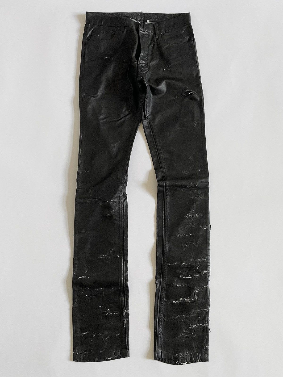 Dior × Hedi Slimane Dior Homme SS04 Strip Waxed Distressed Dior × Hedi Slimane Dior Homme SS04 Strip Waxed Distressed