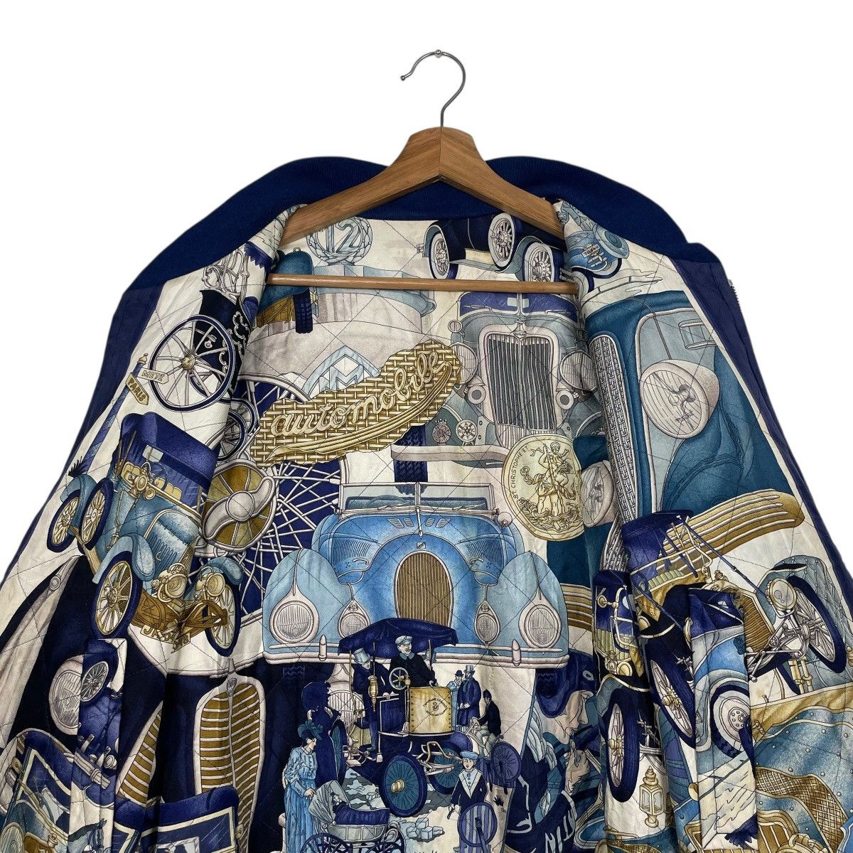 Hermes Vintage Hermes Automobile Blouson Reversible Bomber Jacket Size US M / EU 48-50 / 2 - 16 Thumbnail