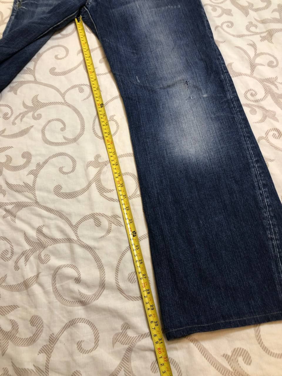 G-Star G-Star Raw Denim Jeans Straight Distressed Size US 34 / EU 50 - 8 Thumbnail