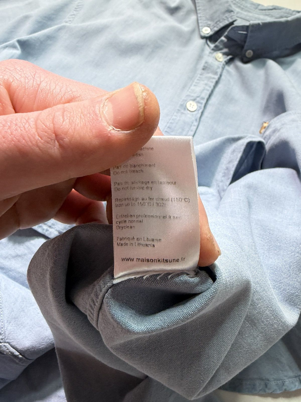 Maison Kitsune Maison Kitsune Shirts button up Size US M / EU 48-50 / 2 - 12 Thumbnail