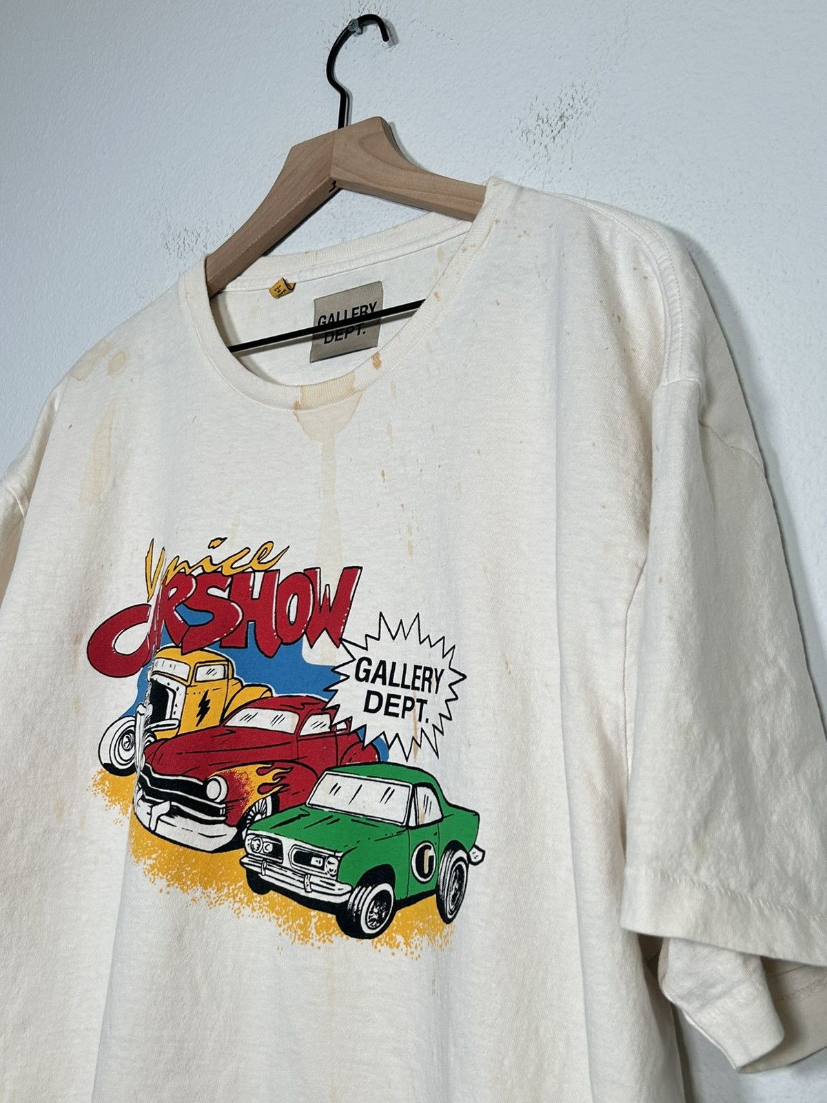 Gallery Dept. Venice Carshow Oversized Logo tee Size US XL / EU 56 / 4 - 2 Thumbnail