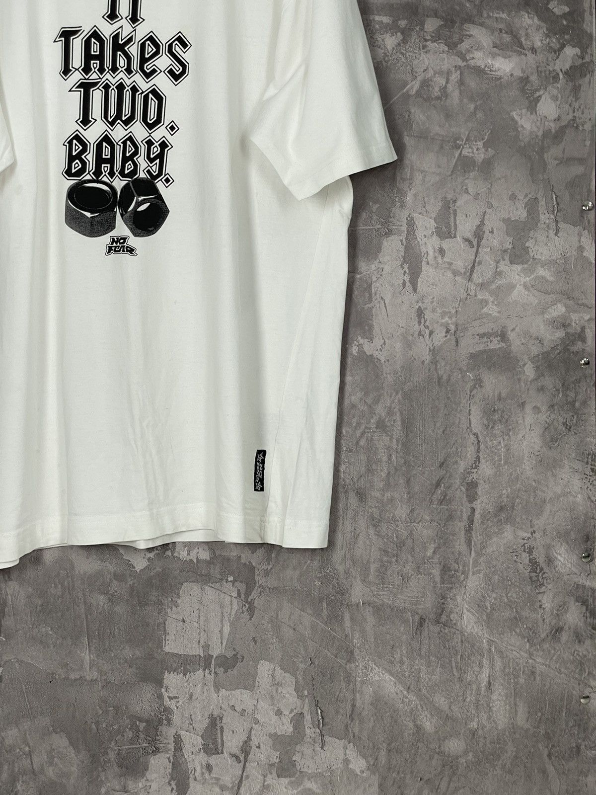 No Fear × Vintage Vintage 90s No Fear T-Shirt / “It Takes two baby” streetwear Size US XL / EU 56 / 4 - 6 Thumbnail