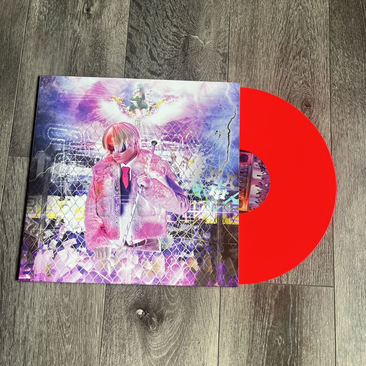 Drain Gang × Sad Boys Thaiboy Digital - Back 2 Life Pink Vinyl Record Drain Gang Size ONE SIZE - 1 Thumbnail